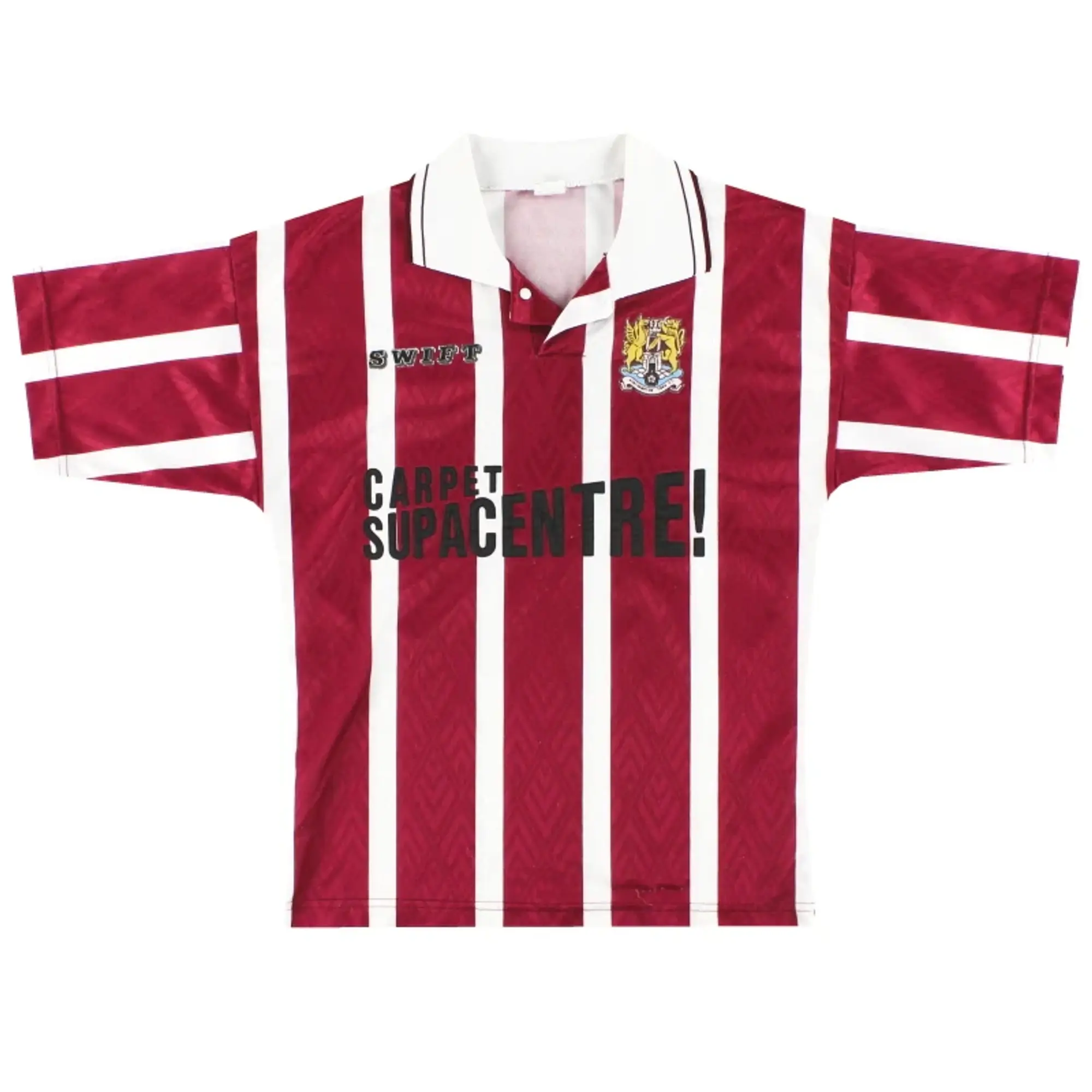 1993-94 Northampton Home Shirt S - Northampton Town / Excellent / Small