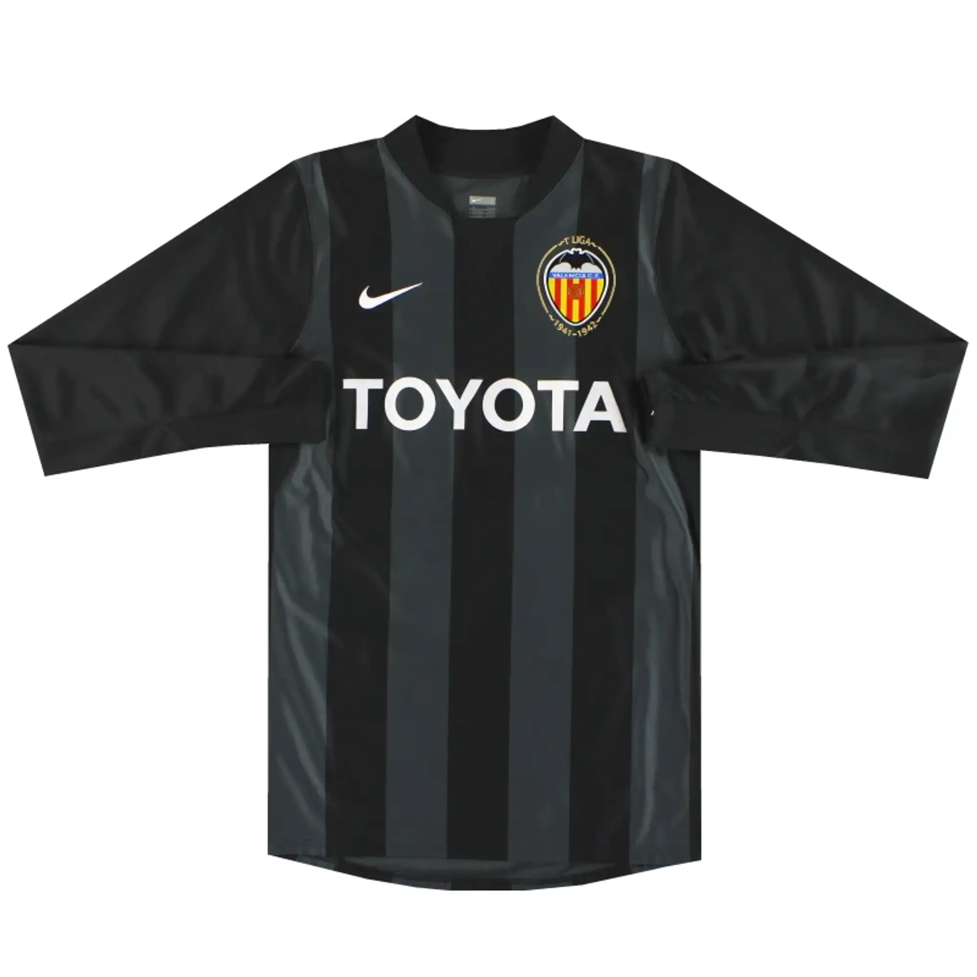 2007-08 Valencia Nike Player Issue Goalkeeper Shirt *Mint* S - Valencia / Mint / Small
