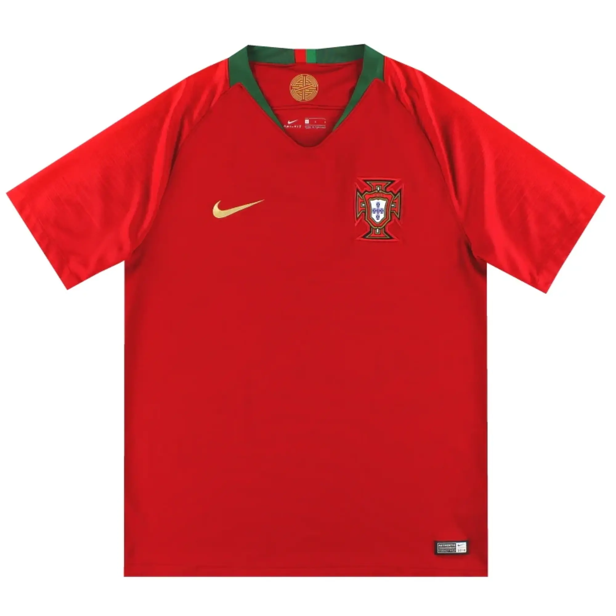 2018 Portugal Nike Home Shirt L - Portugal / Excellent / Large