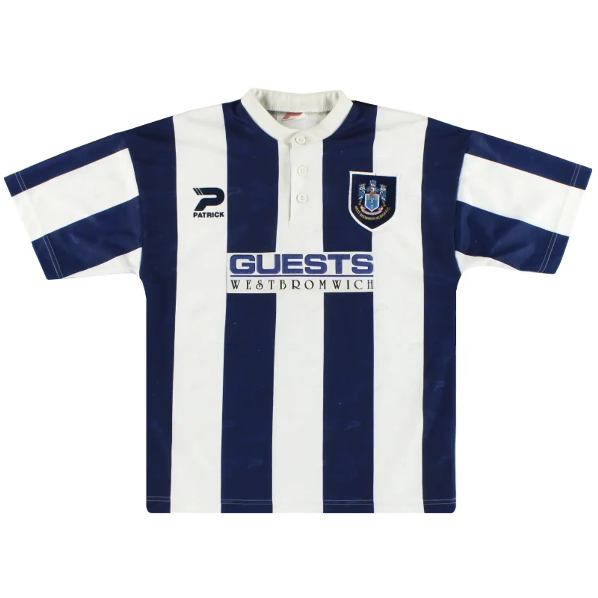 1996-97 West Brom Patrick Home Shirt XL - West Brom / Very good / XL