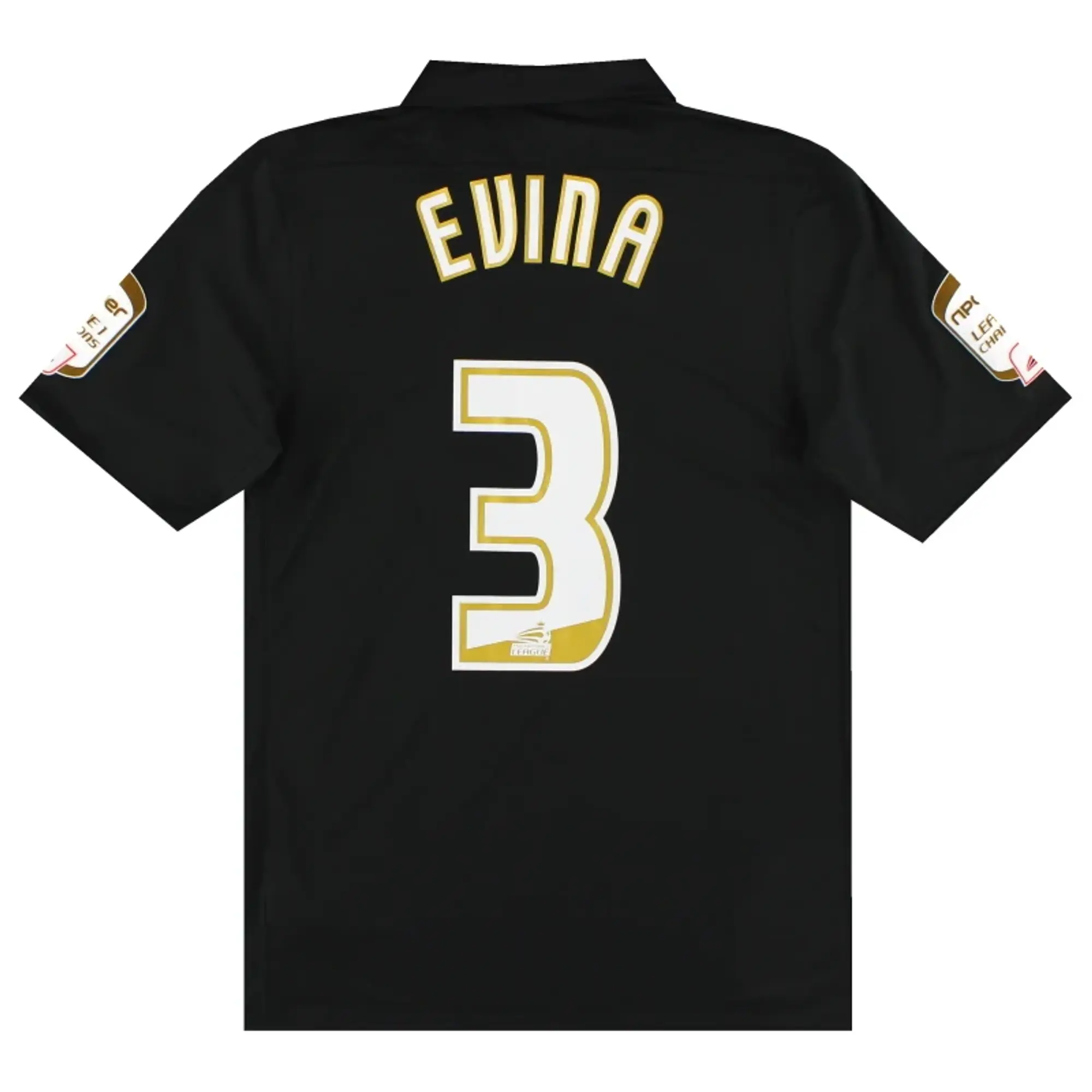 2012-13 Charlton Nike Match Issue Away Shirt Evina #3 S - Charlton Athletic / Excellent / Small