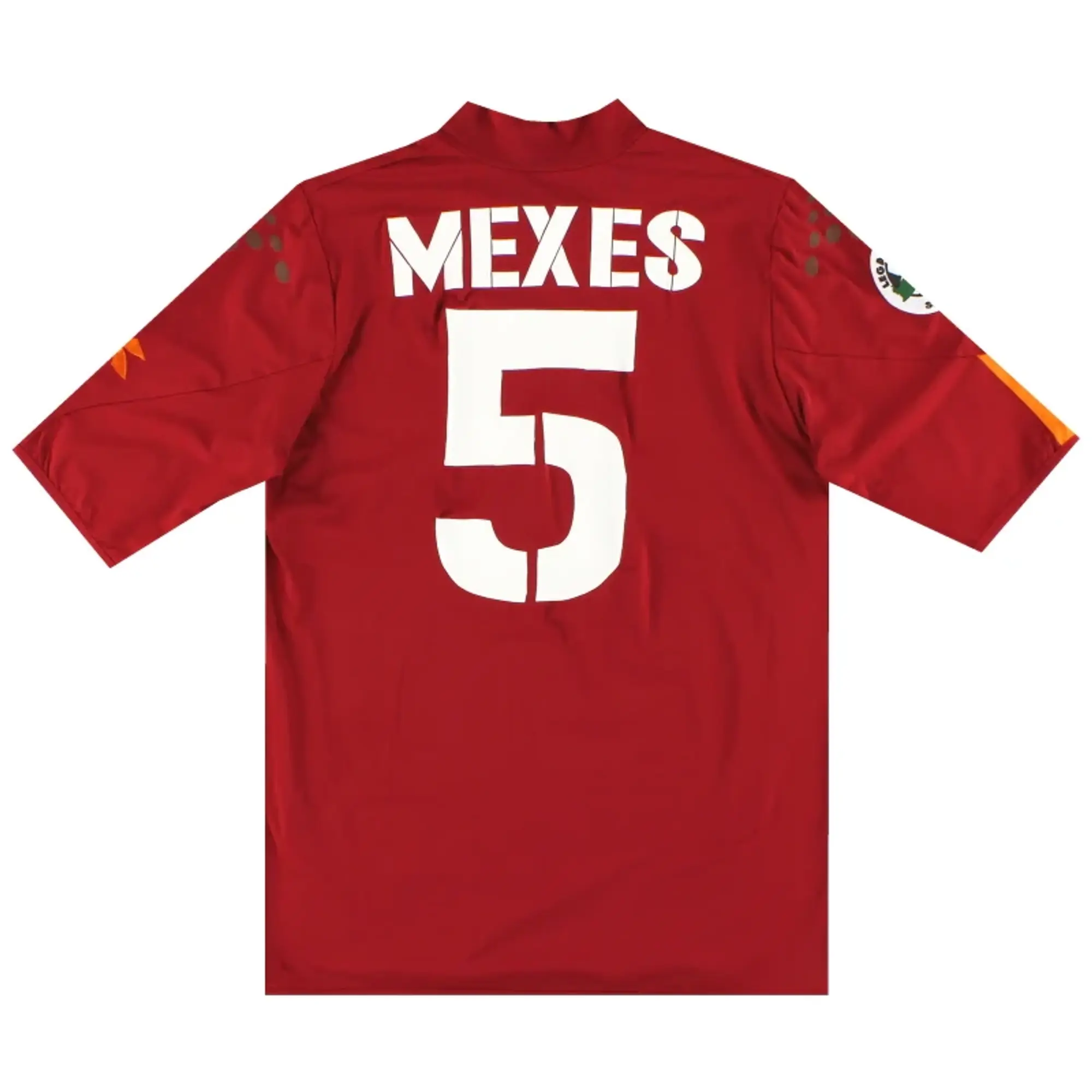 2004-05 Roma Diadora 'Limited Edition' Home Shirt Mexes #5 *As New* M - Roma / As New / Medium