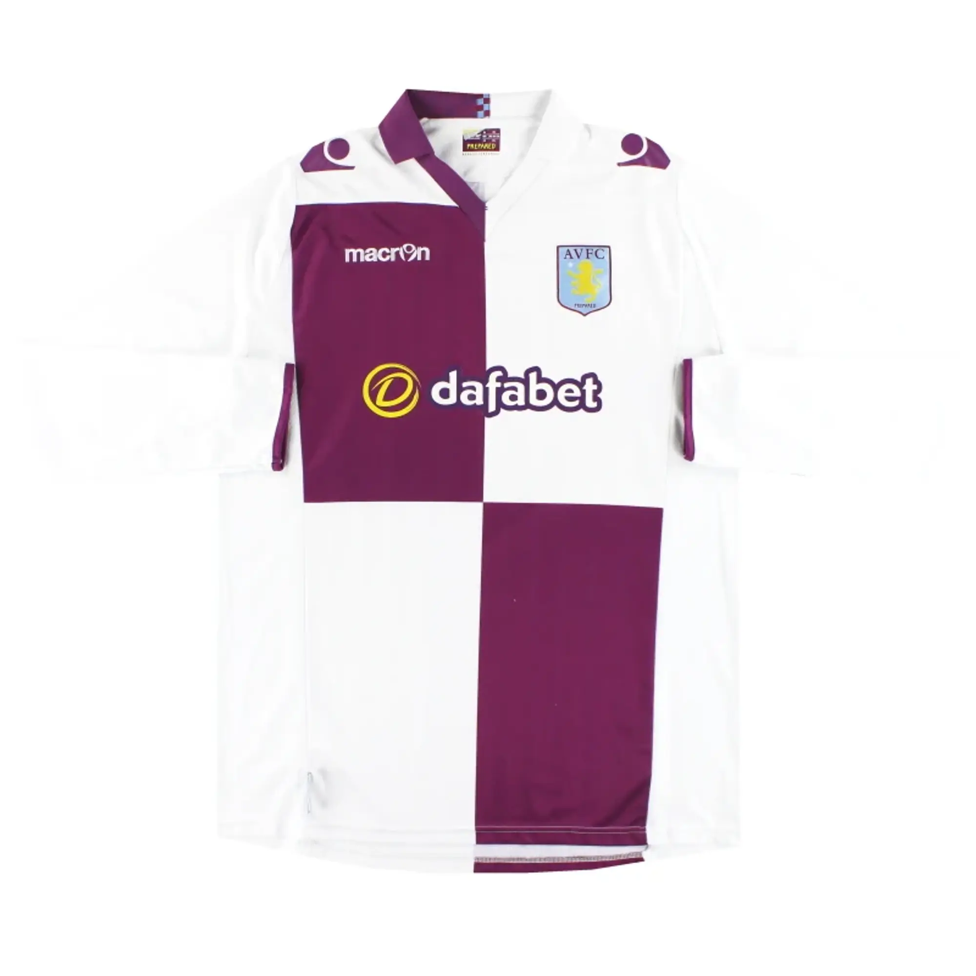 2013-14 Aston Villa Macron Away Shirt L/S XXXL - Aston Villa / Excellent / XXXL
