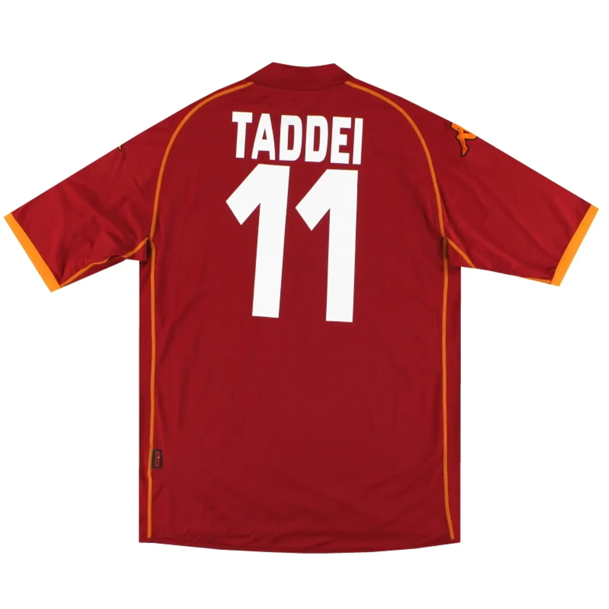 2008-09 Roma Kappa Home Shirt Taddei #11 *w/tags* XL - Roma / w/tags / XL