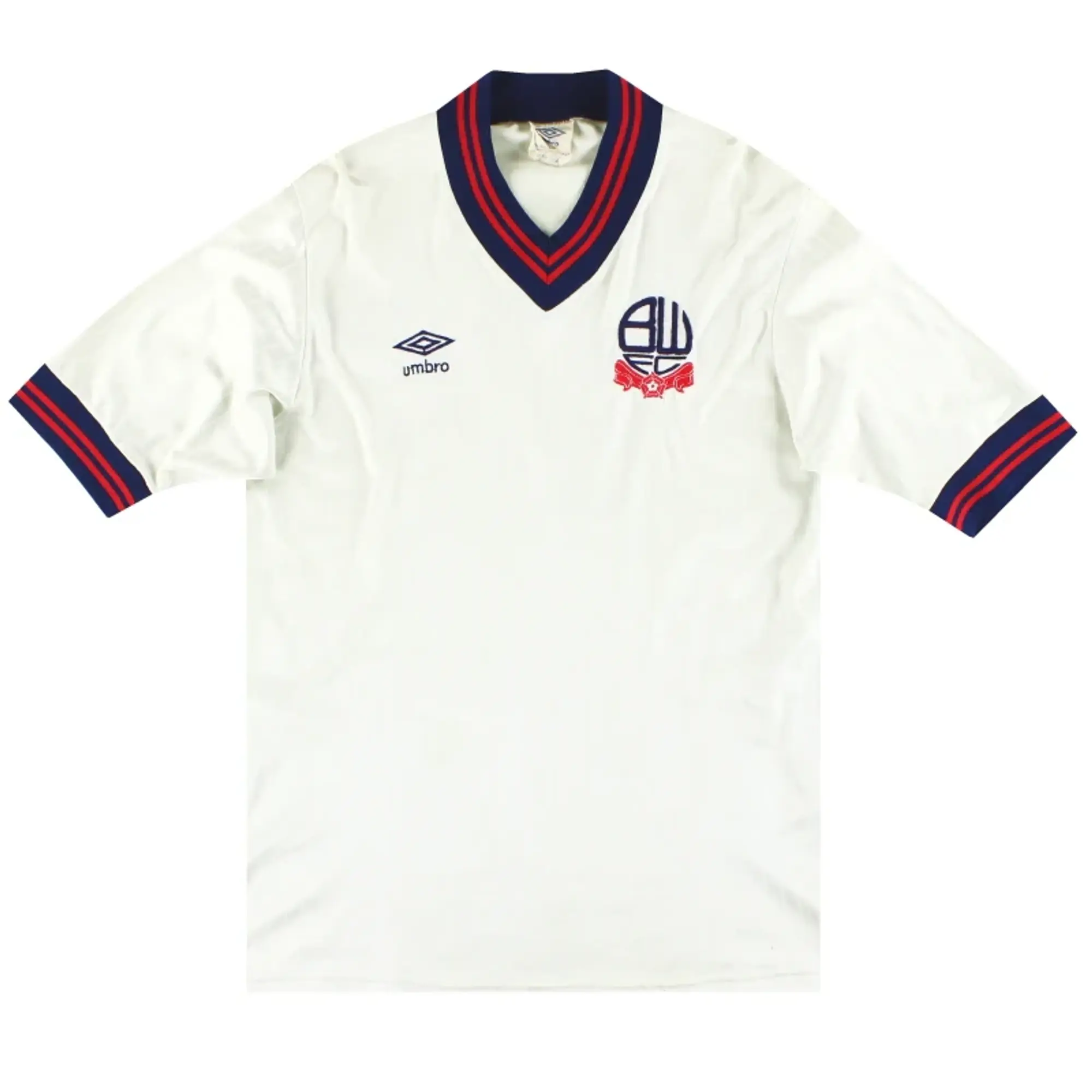 1986-88 Bolton Umbro Player Issue Home Shirt L - Bolton Wanderers / Excellent / Large