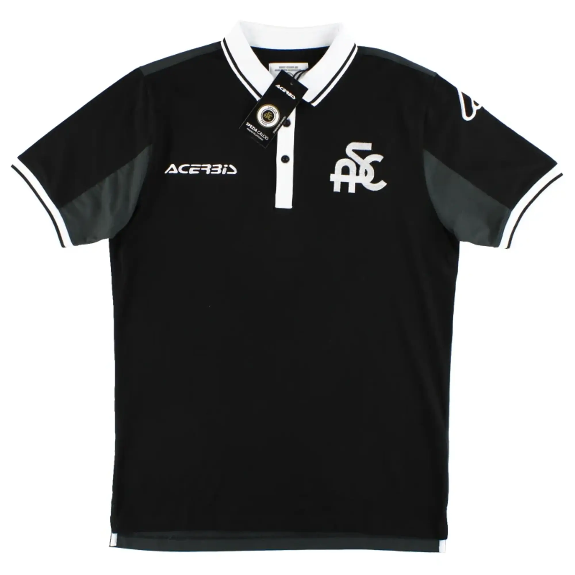 2018-19 Spezia Acerbis Polo Shirt *BNIB* - Other Italian Clubs / BNIB / XS