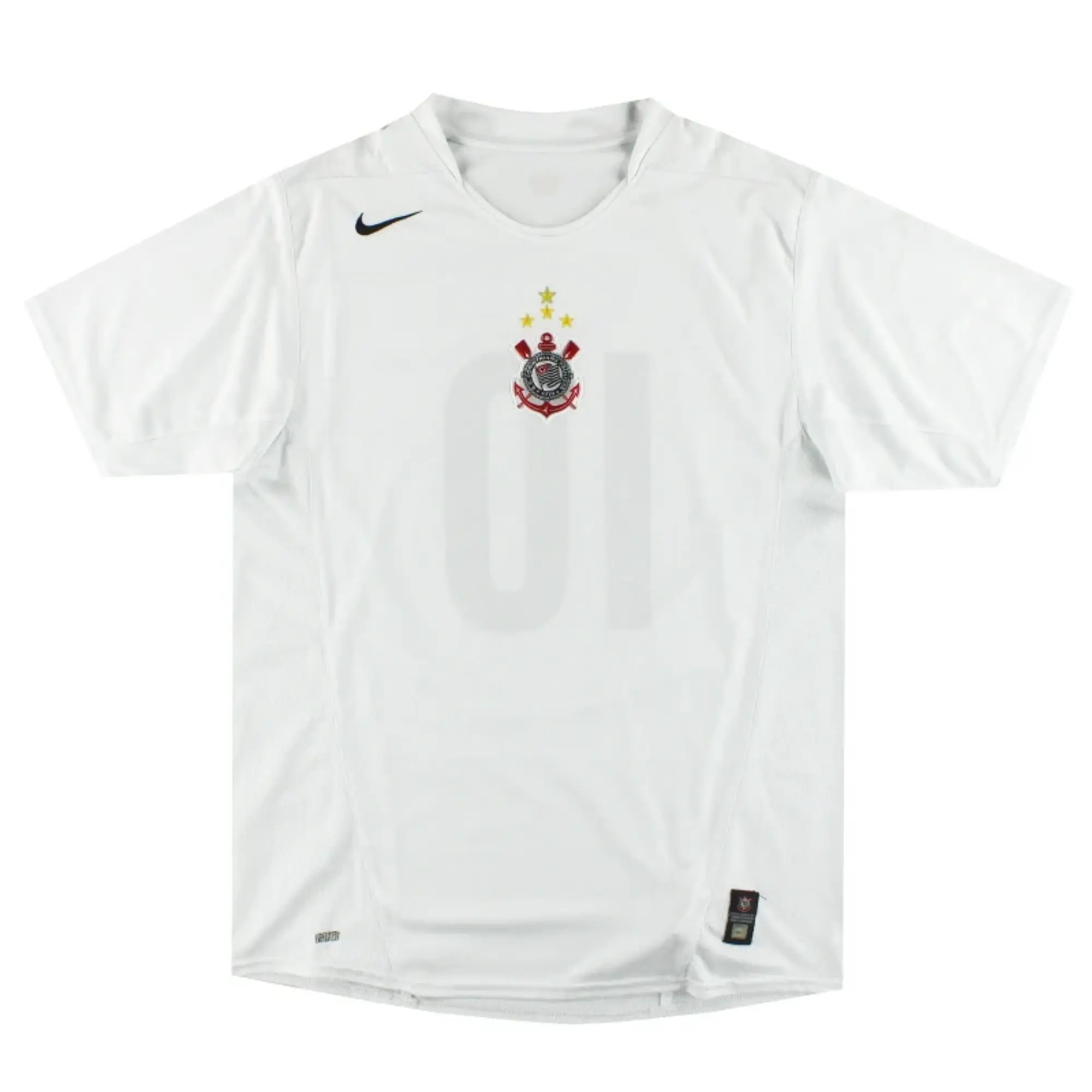 2004-05 Corinthians Nike Home Shirt #10 XL - Central and South American Clubs / Excellent / XL
