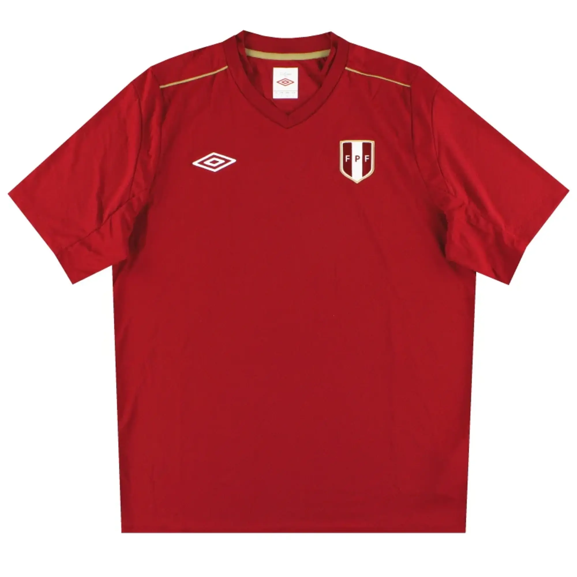 2012-13 Peru Umbro Training Shirt L - South American / Excellent / Large