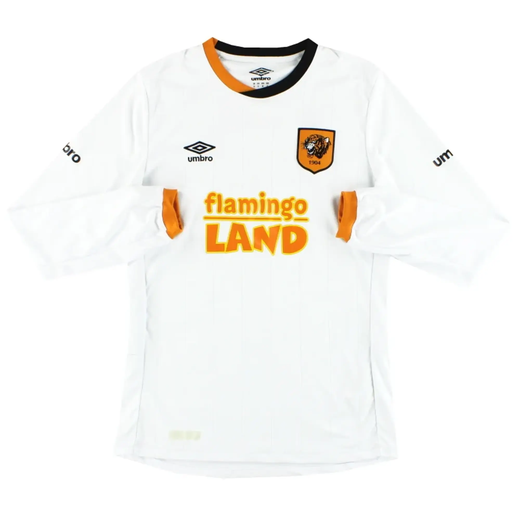 2015-16 Hull City Umbro Away Shirt L/S S - Hull City / Excellent / Small