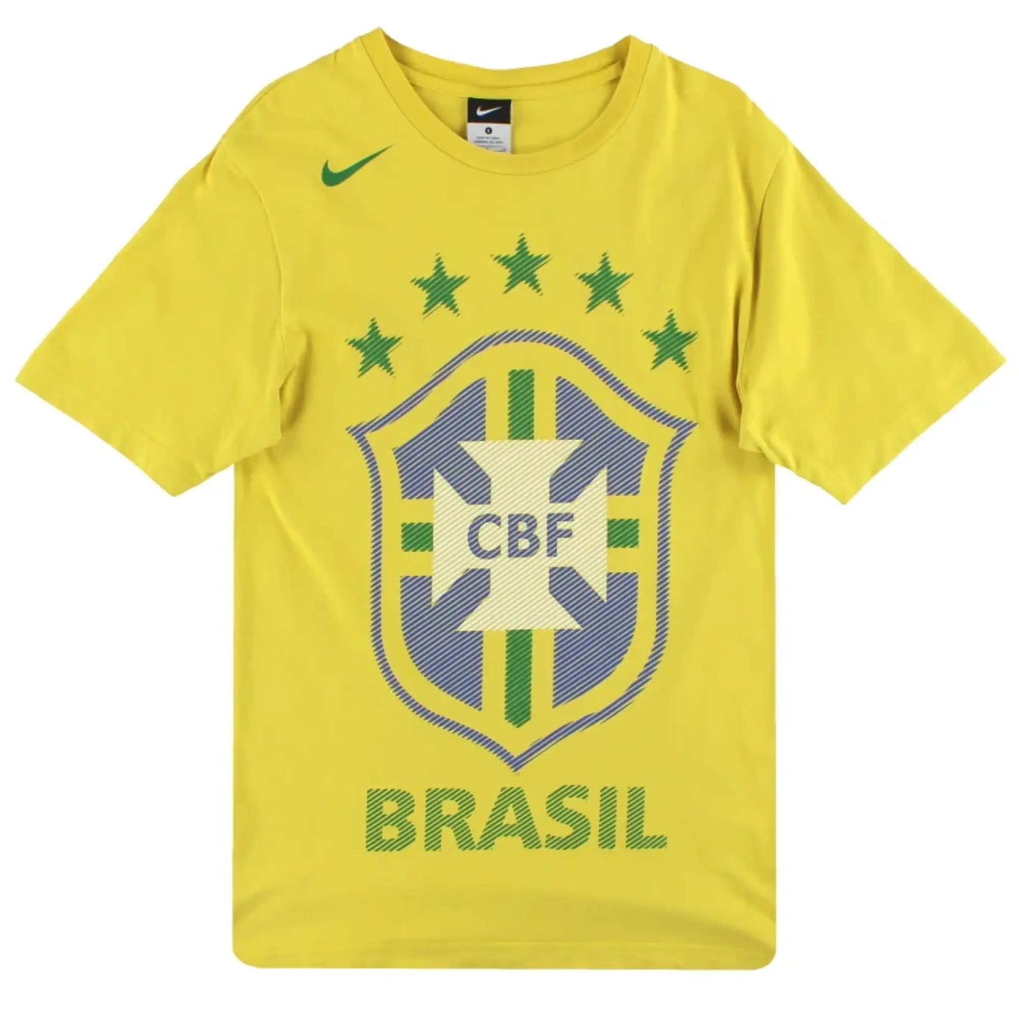 2010-11 Brazil Nike Leisure Tee S - Brazil / Excellent / Small