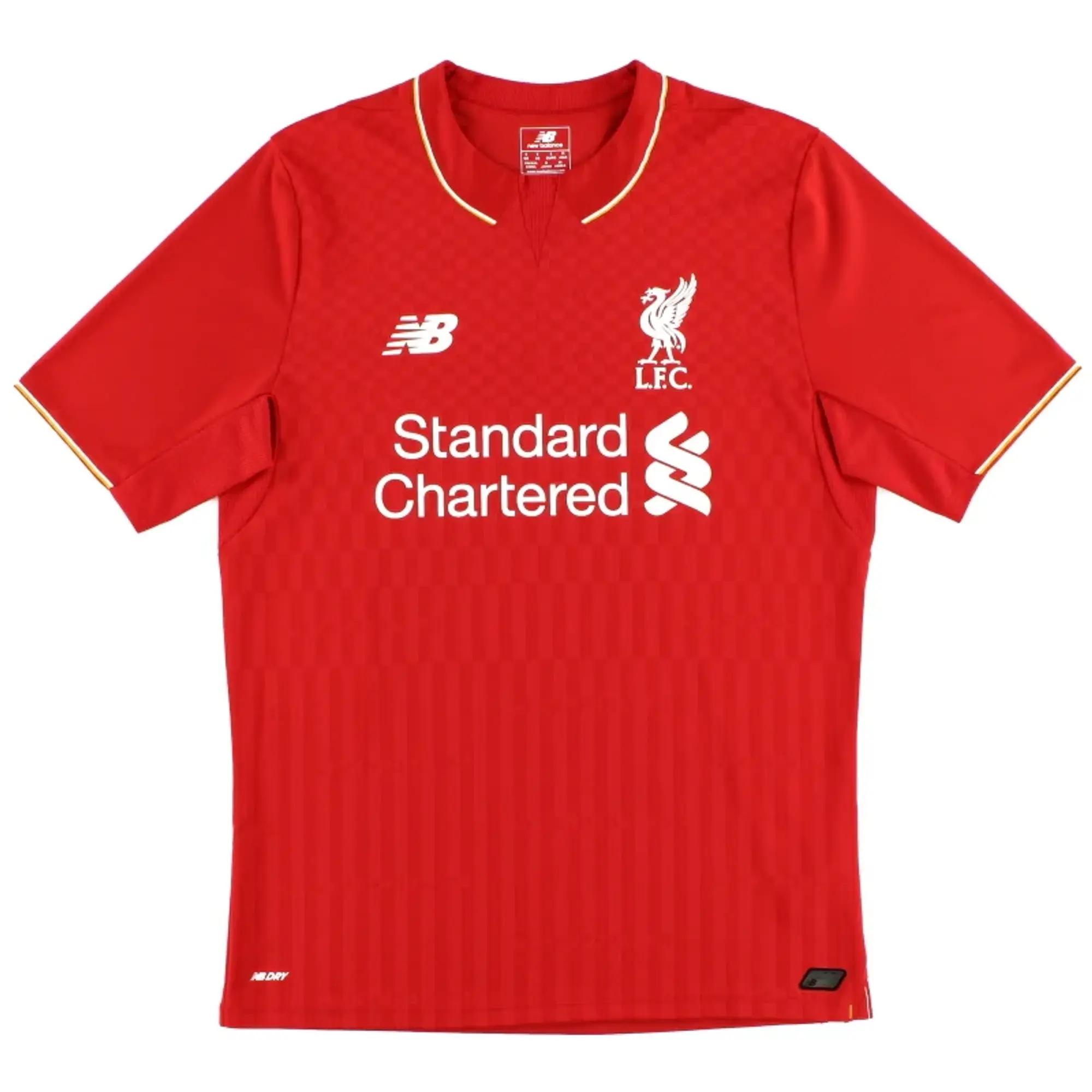 2015-16 Liverpool New Balance Home Shirt *Mint* S - Liverpool / Mint / Small