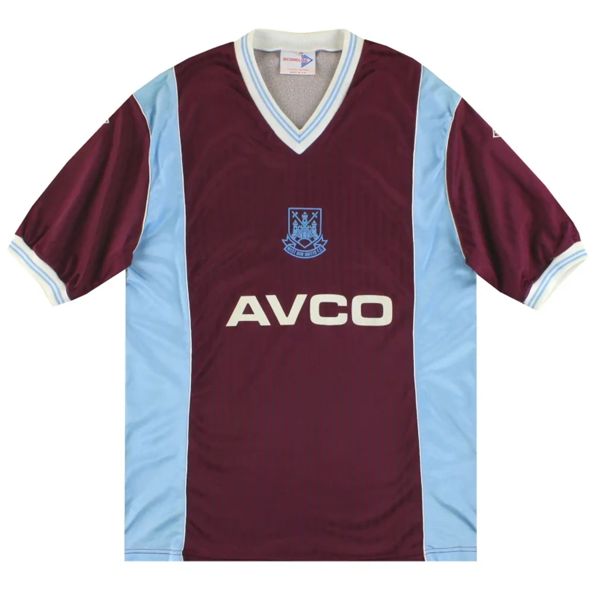 1987-89 West Ham Home Shirt Y - West Ham / Very Good / Youth