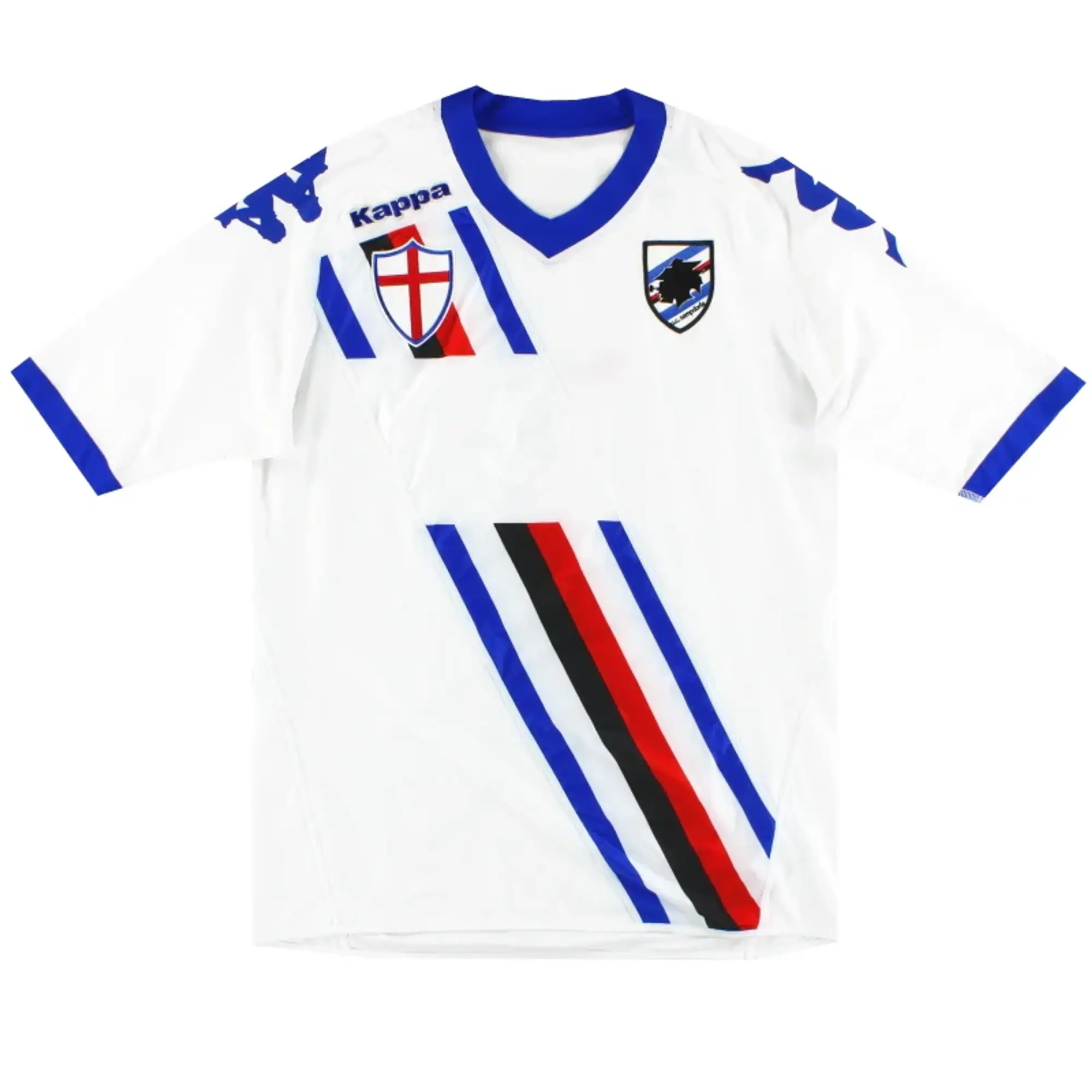 2011-12 Sampdoria Kappa Away Shirt XL - Sampdoria / Excellent / XL