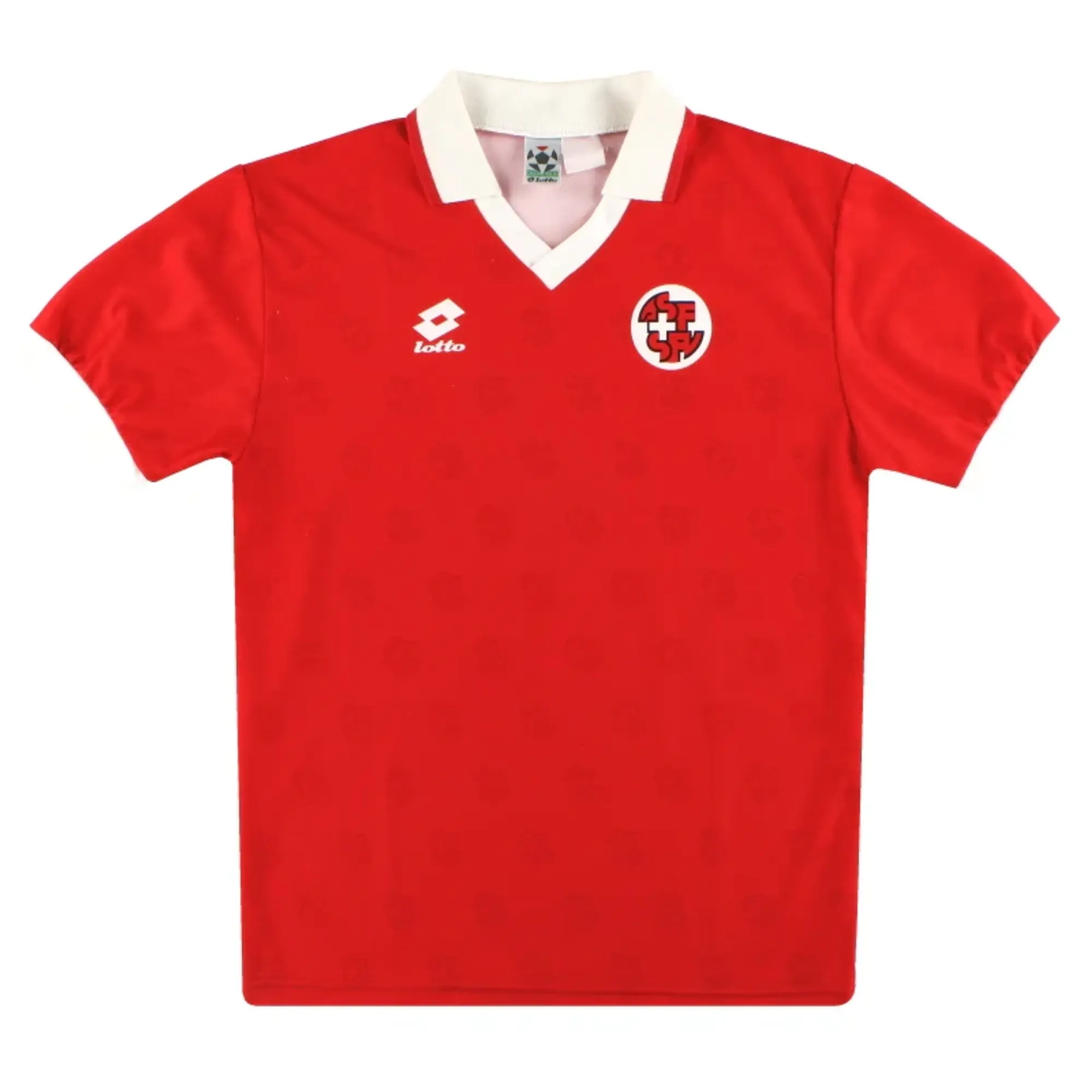 1994-96 Switzerland Lotto 'Signed' Home Shirt XS - Switzerland / Excellent / XS
