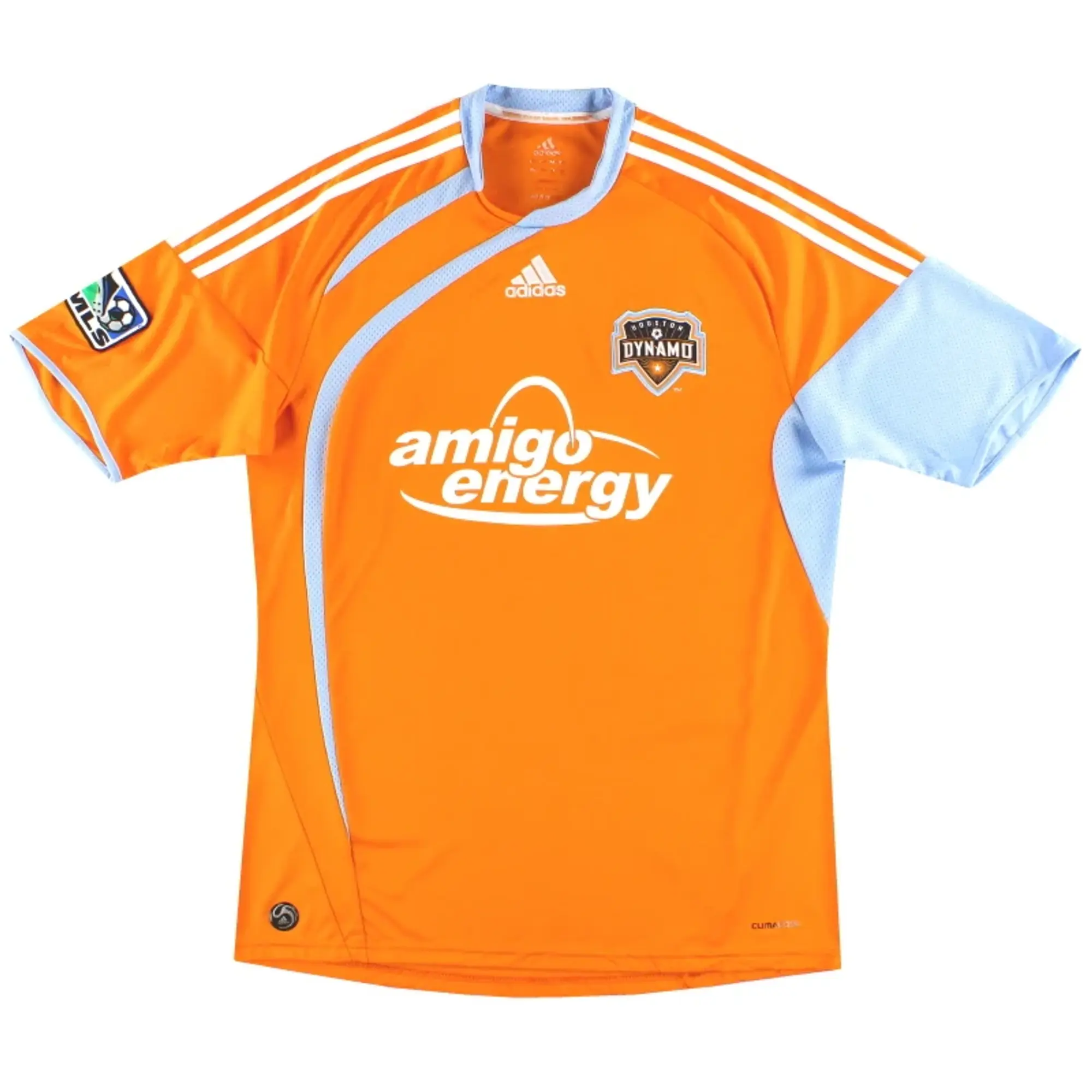 2009-10 Houston Dynamo adidas Home Shirt L - USA Soccer Clubs / Excellent / Large