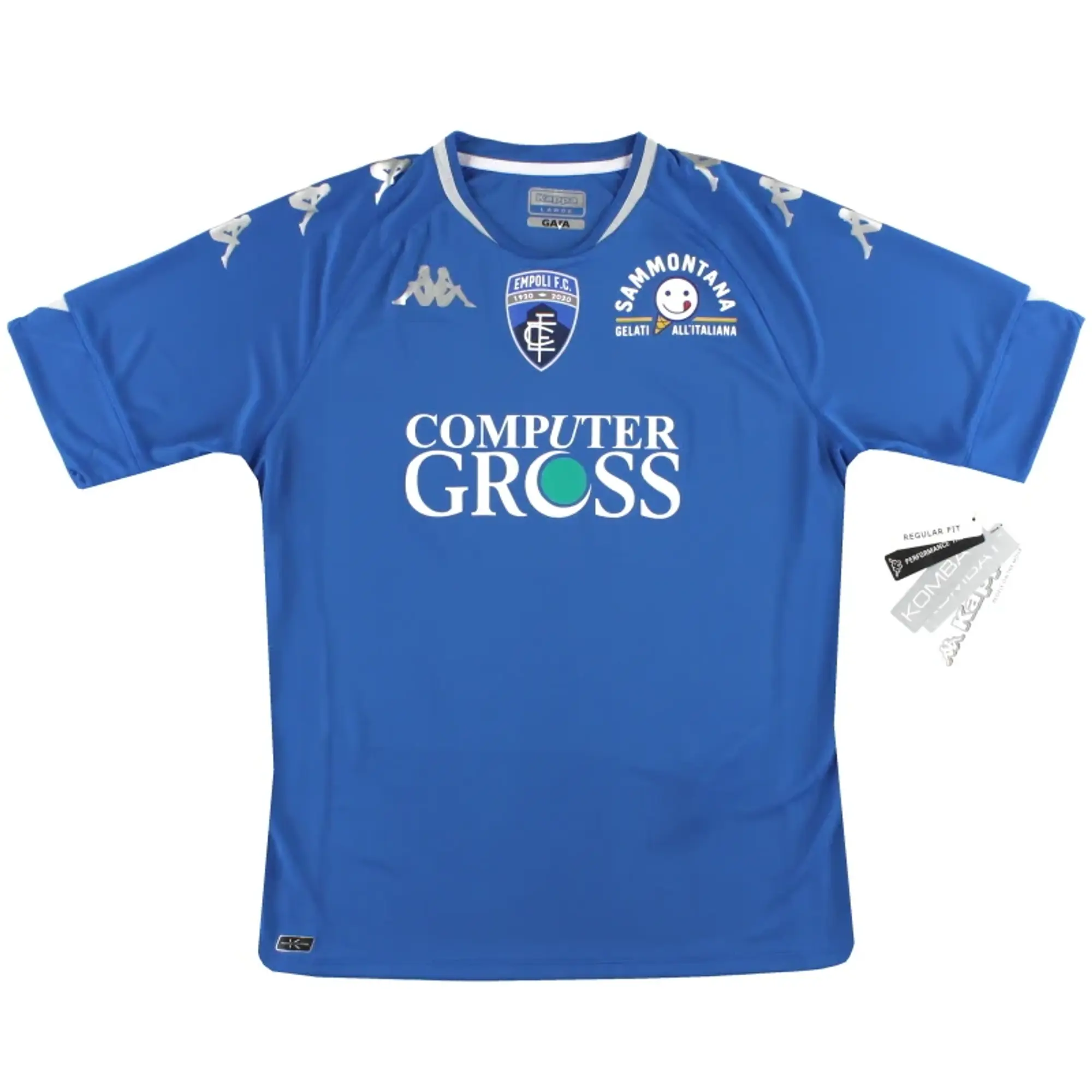 2020-21 Empoli Kappa Kombat Centenary Home Shirt *BNIB* S - Other Italian Clubs / BNIB / Small