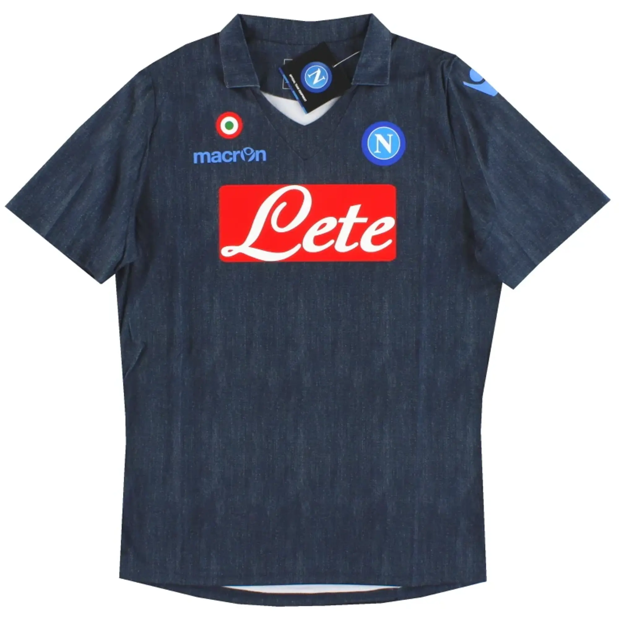 2014-15 Napoli Macron Basic Away Shirt *BNIB* - Napoli / BNIB / XS Boys