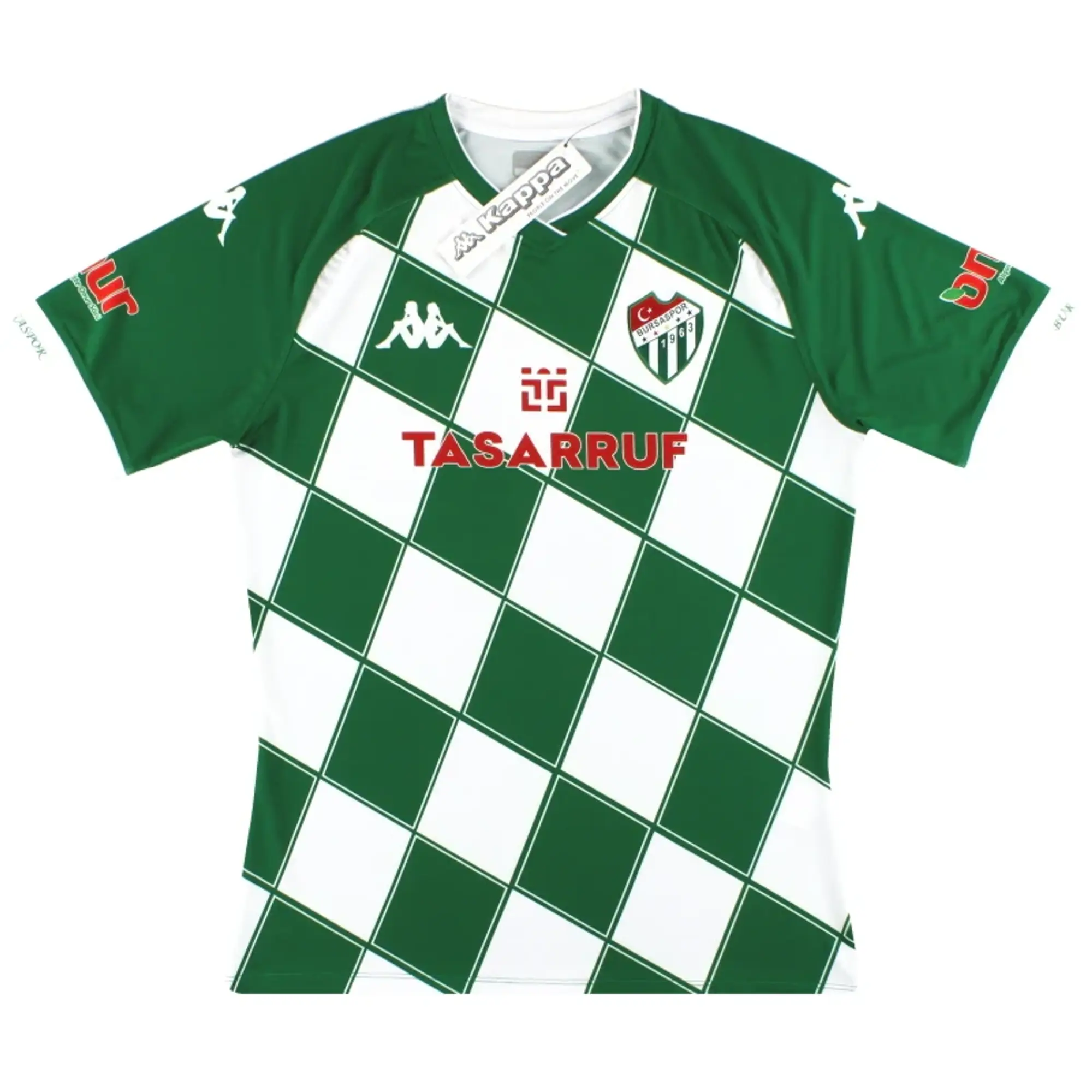 2020-21 Bursaspor Kappa Fourth Shirt *BNIB* - Other Turkish Clubs / BNIB / Small