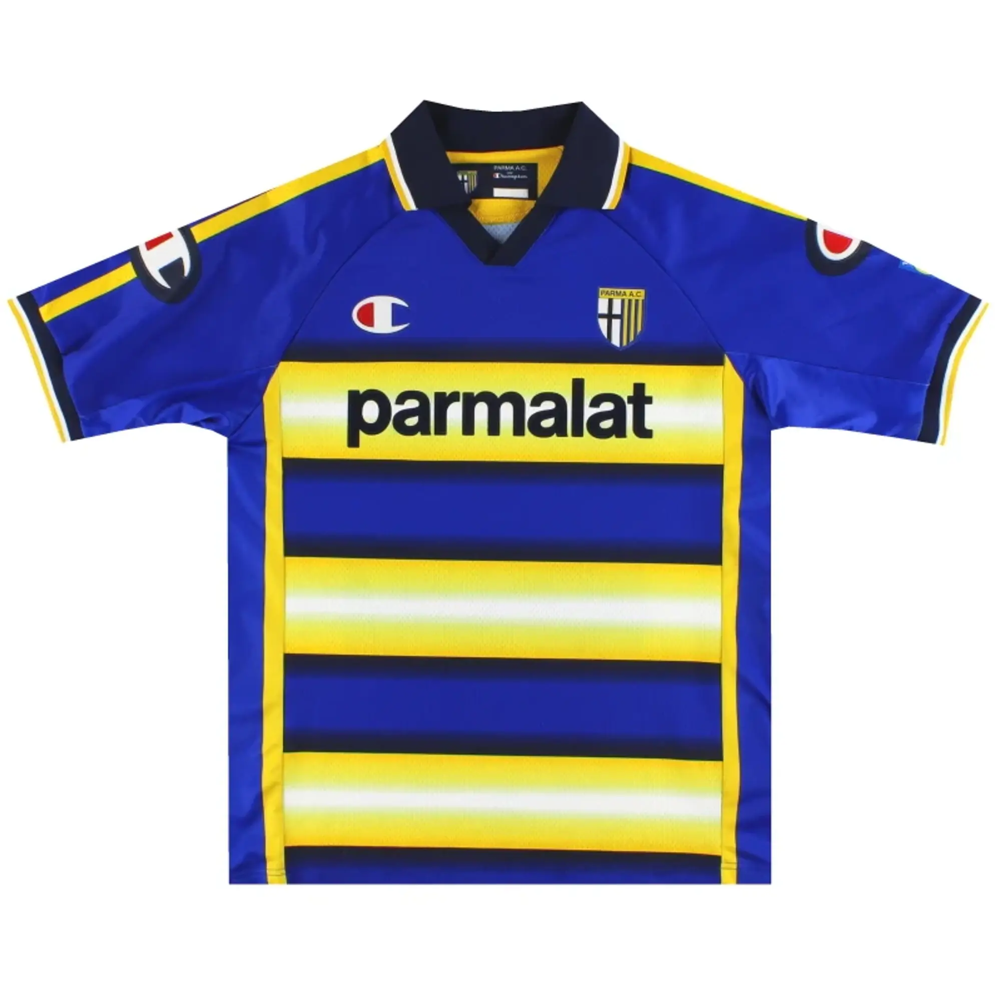 2003-04 Parma Champion '90 Years' Home Shirt M - Parma / Excellent / Medium