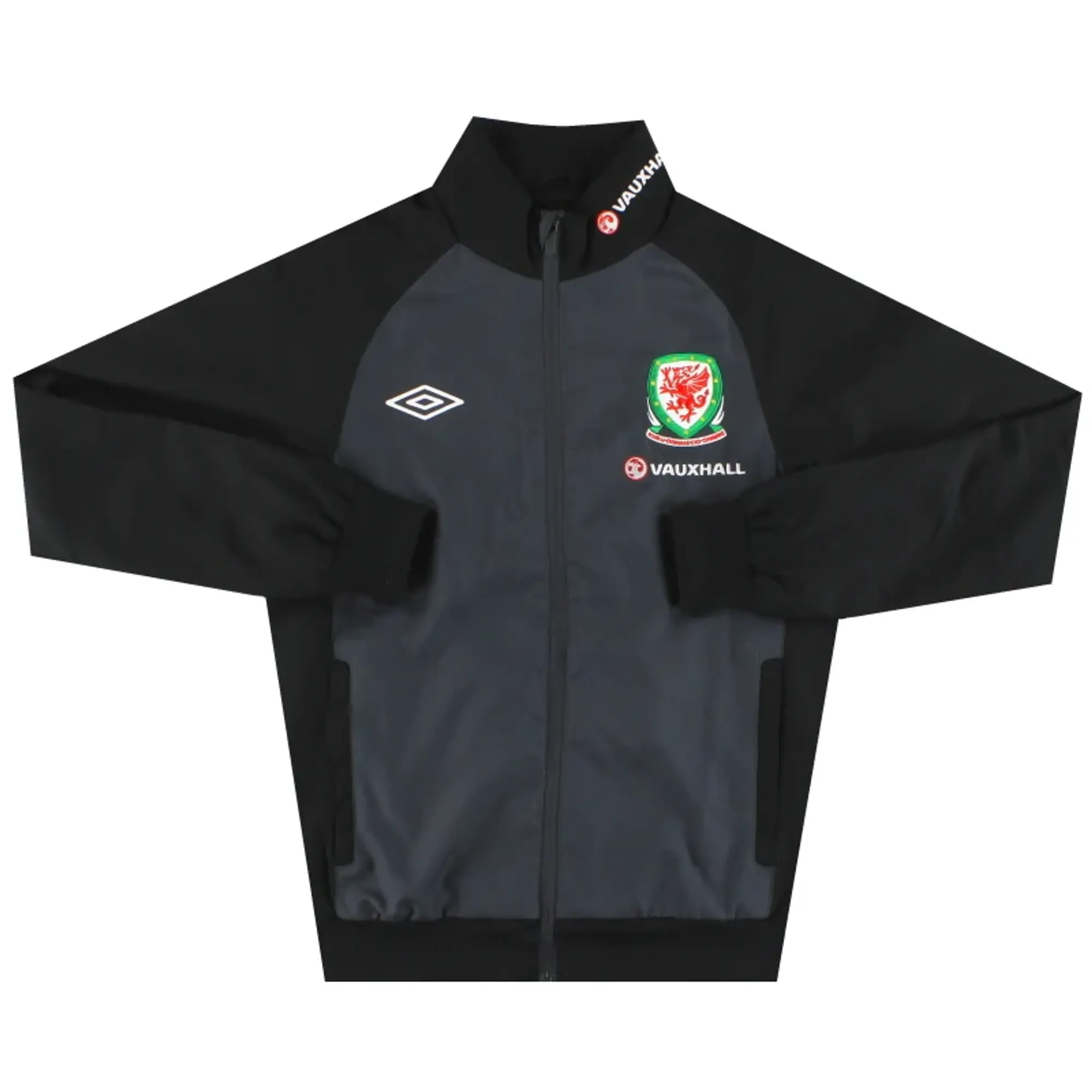 2012-13 Wales Umbro Full Zip Training Jacket S - Wales / Excellent / Small