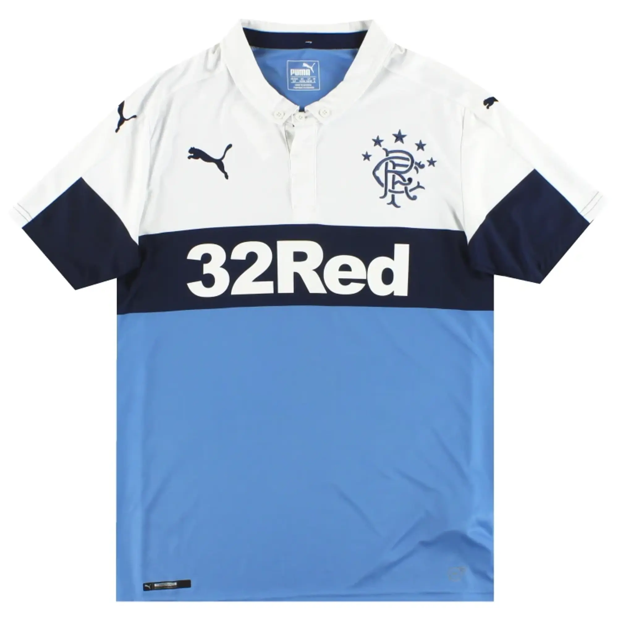 2016-17 Rangers Puma Third Shirt *Mint* S - Rangers / Mint / Small
