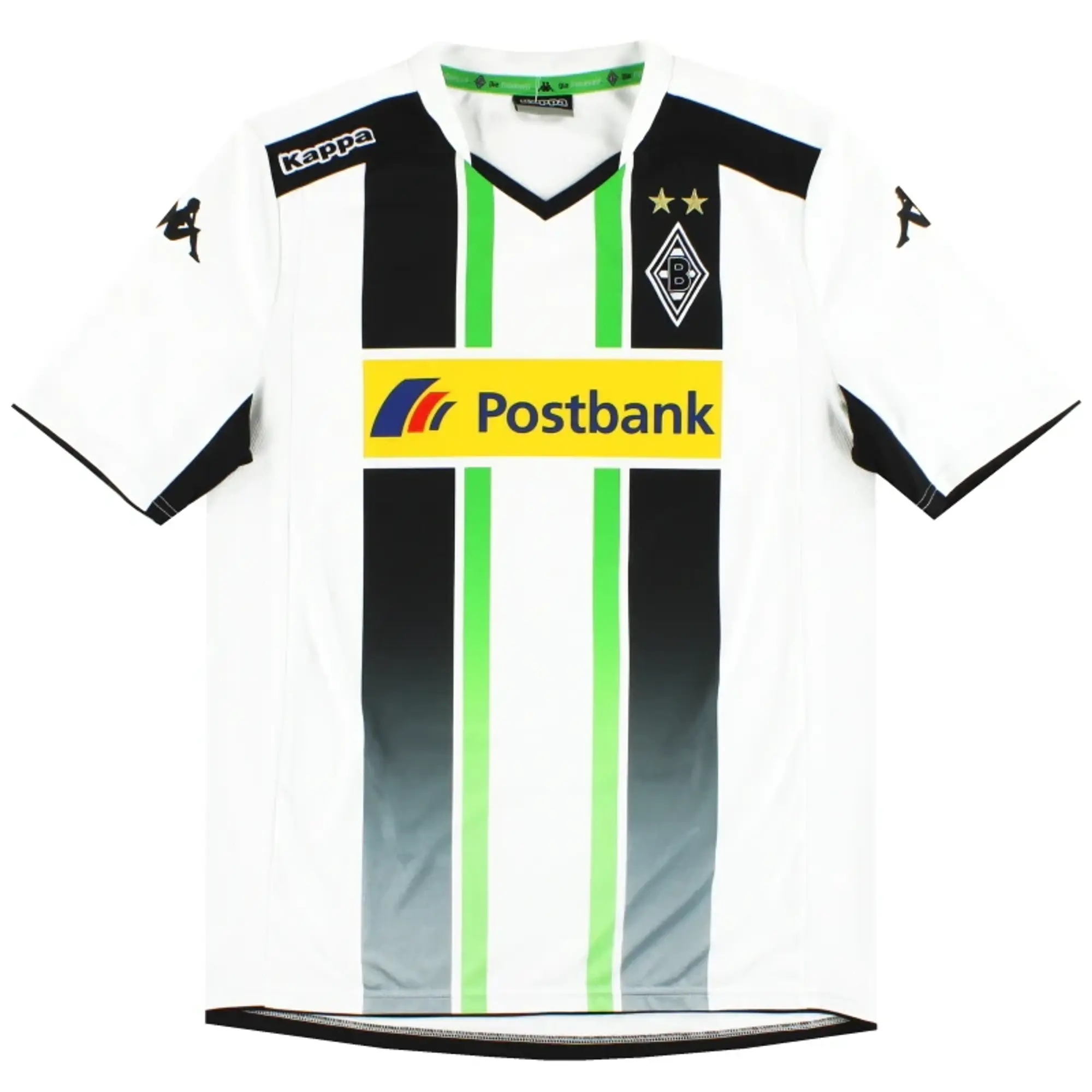 2014-15 Borussia Monchengladbach Kappa Home Shirt L - Other German Clubs / Excellent / Large