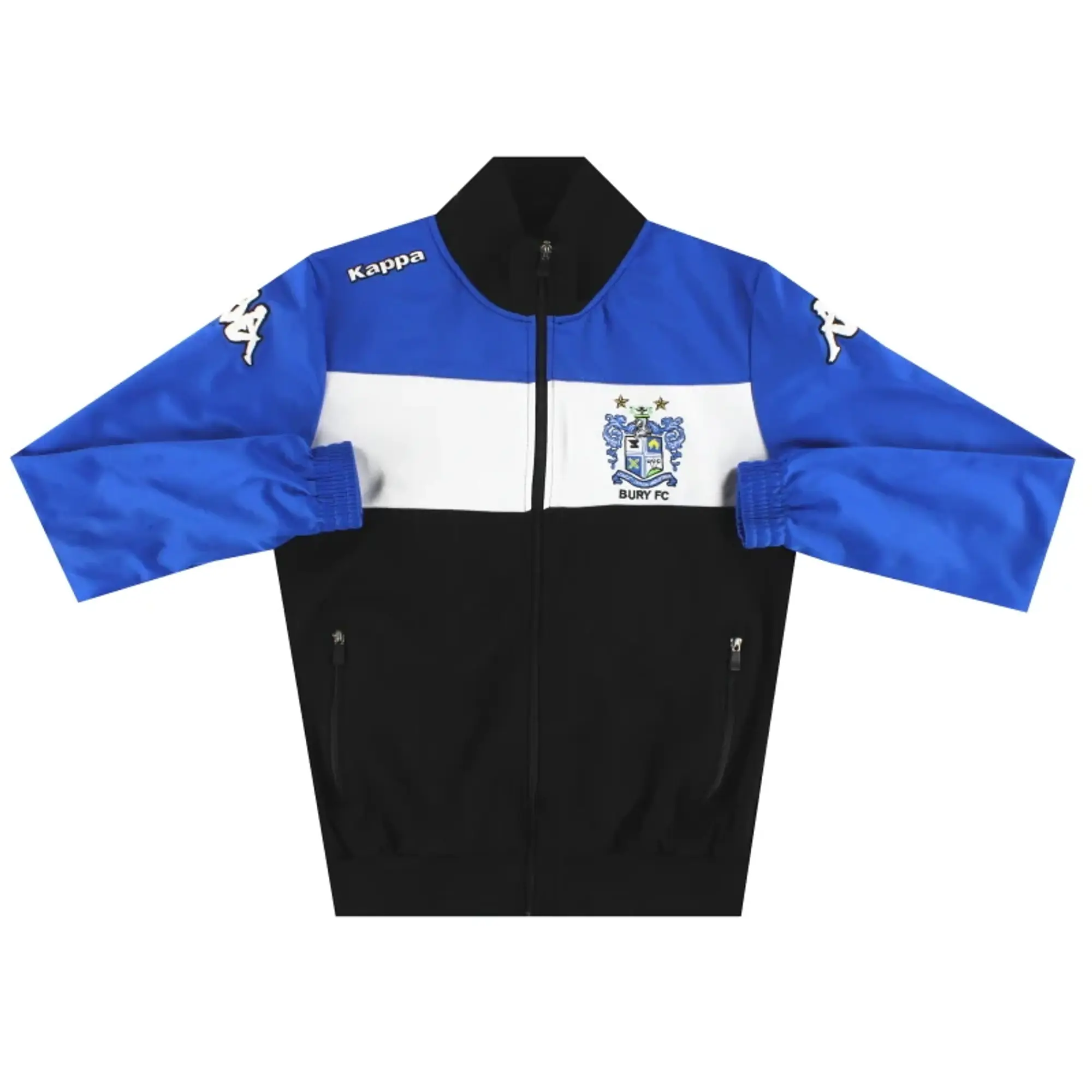 2016-17 Bury Kappa Track Jacket S - Bury / Excellent / Small