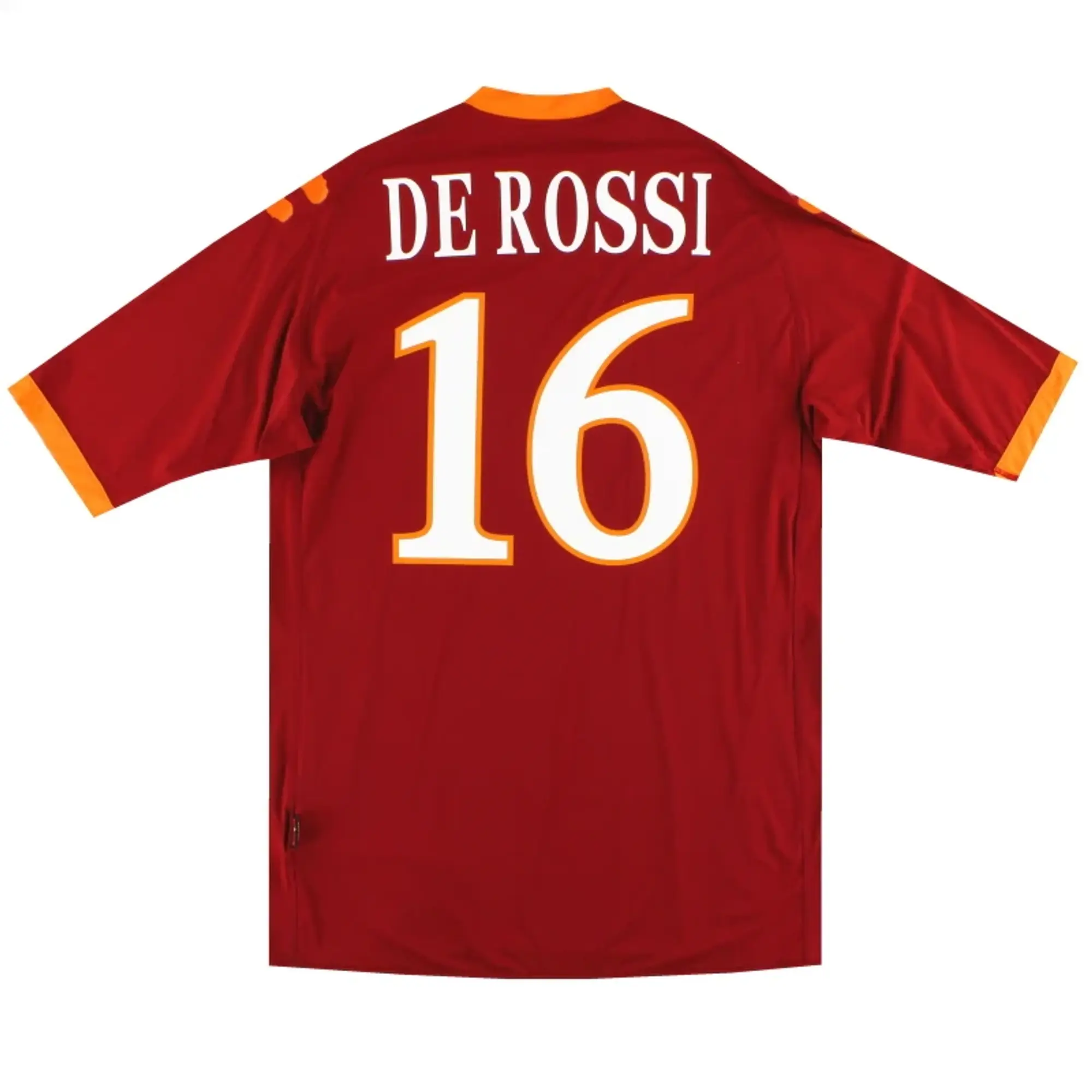 2009-10 Roma Kappa Kombat Home Shirt PI De Rossi #16 *w/tags* XXL - Roma / w/tags / XXL