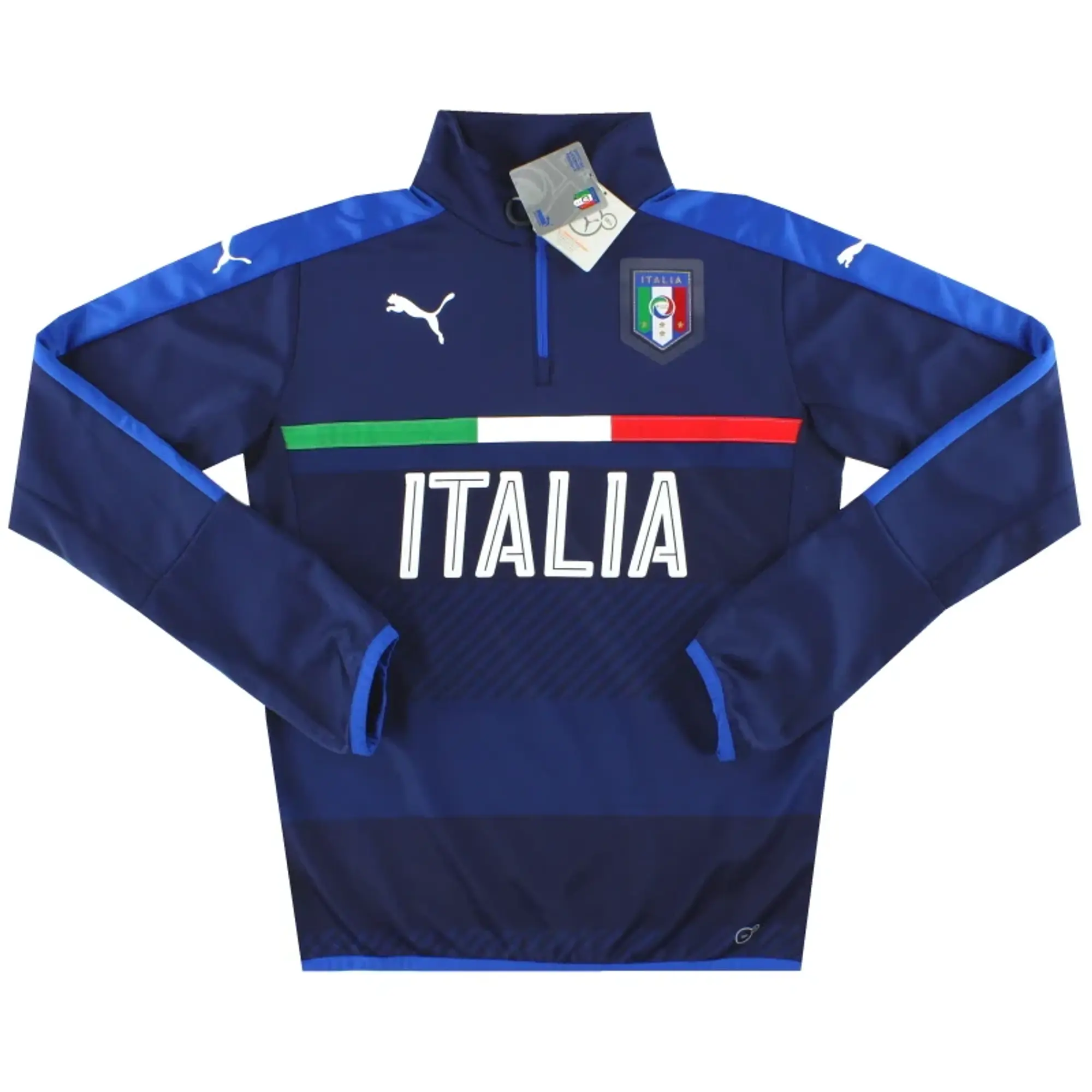 2016-17 Italy Puma 1/4 Zip Training Top *BNIB* XS - Italy / BNIB / XS