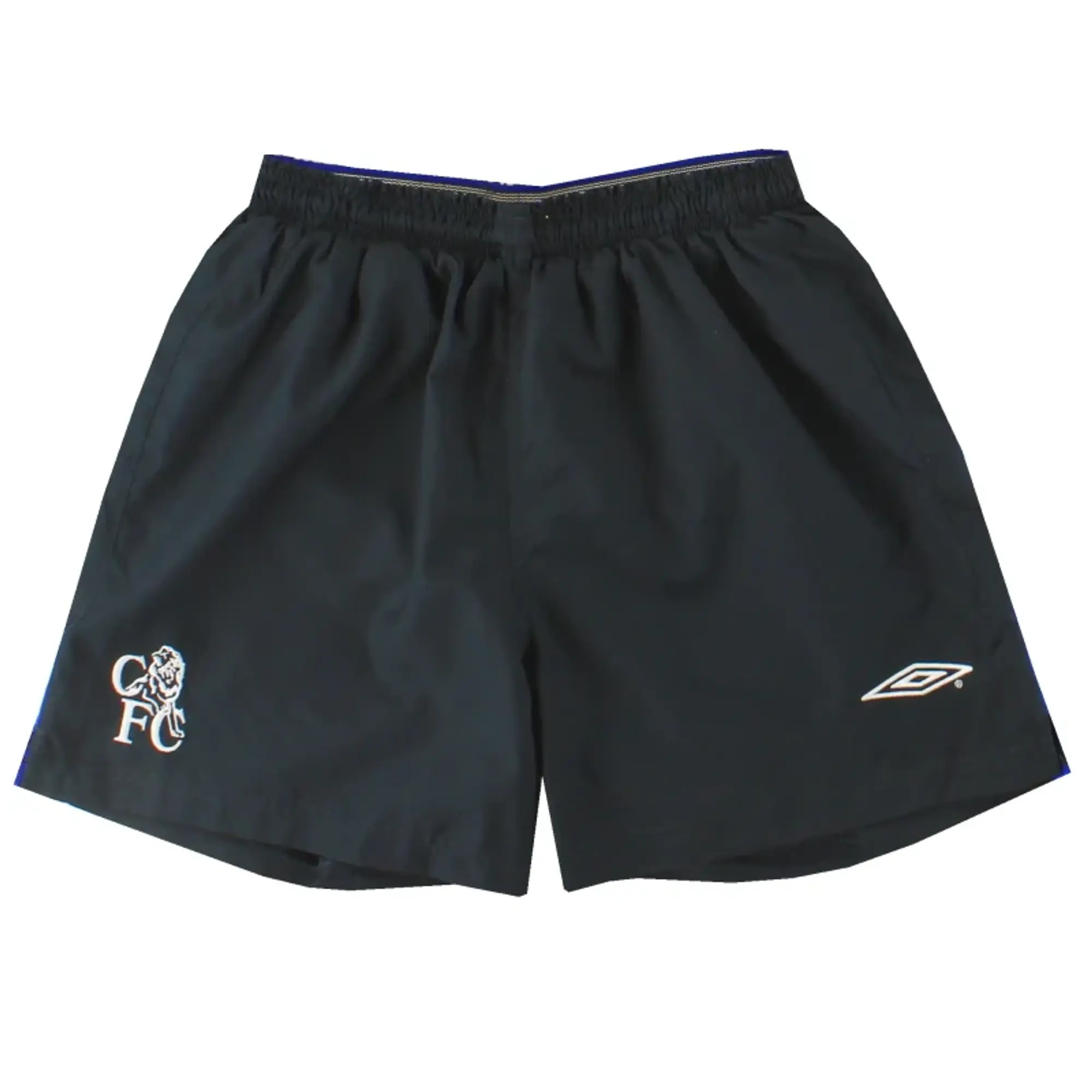 2002-04 Chelsea Umbro Away Shorts L.Boys - Chelsea / Excellent / Youth