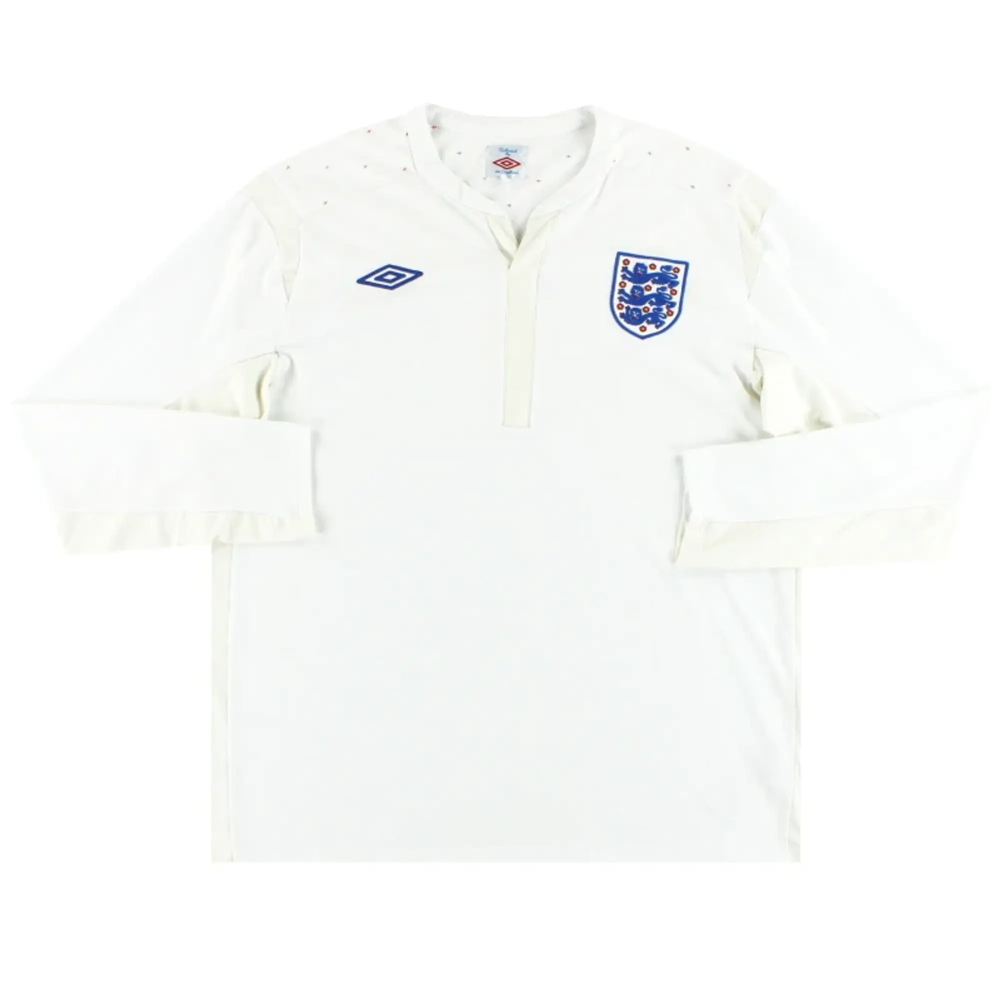 2010-12 England Umbro Home Shirt L/S M - England / Excellent / Medium