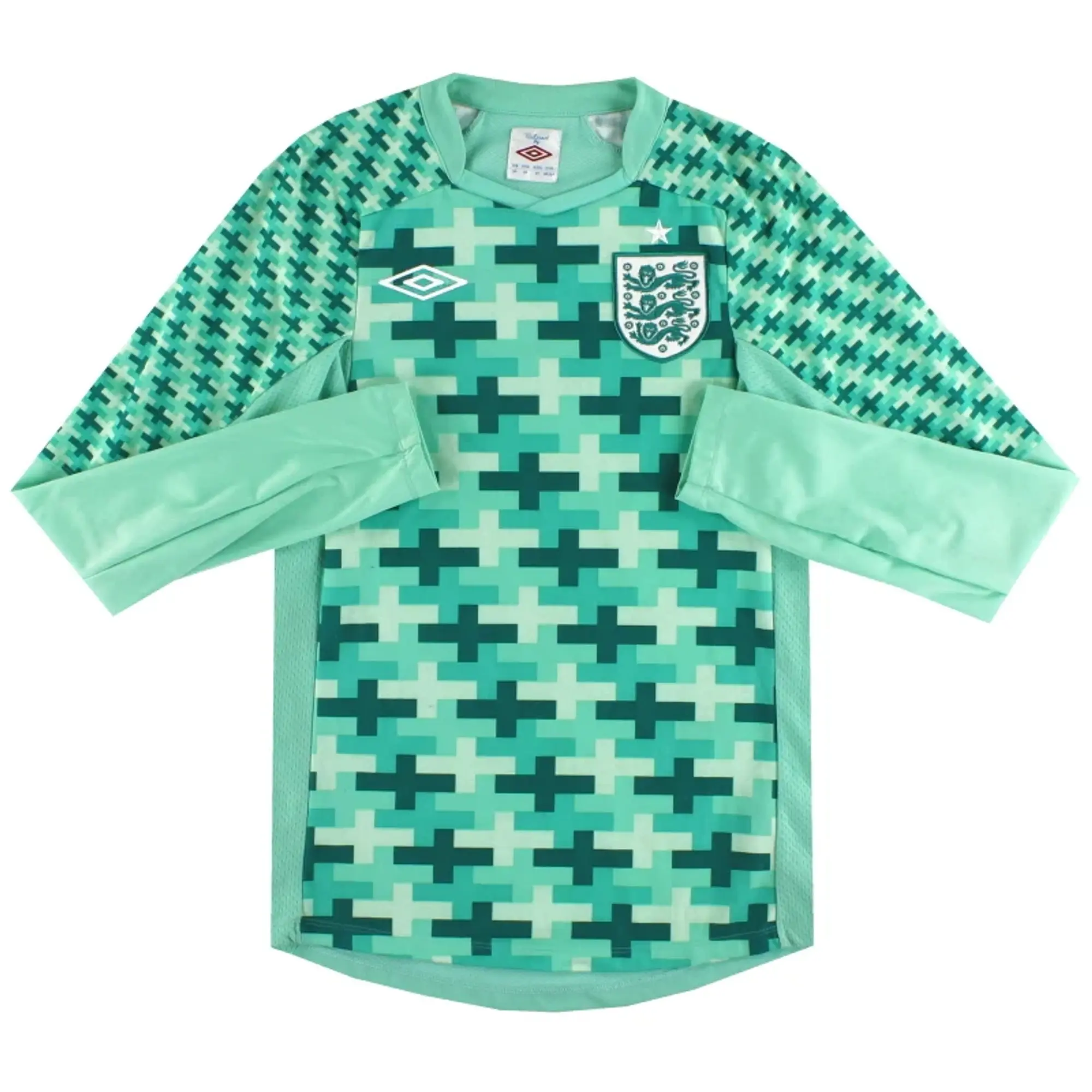 2011-12 England Goalkeeper Shirt *As New* S - England / As New / Small