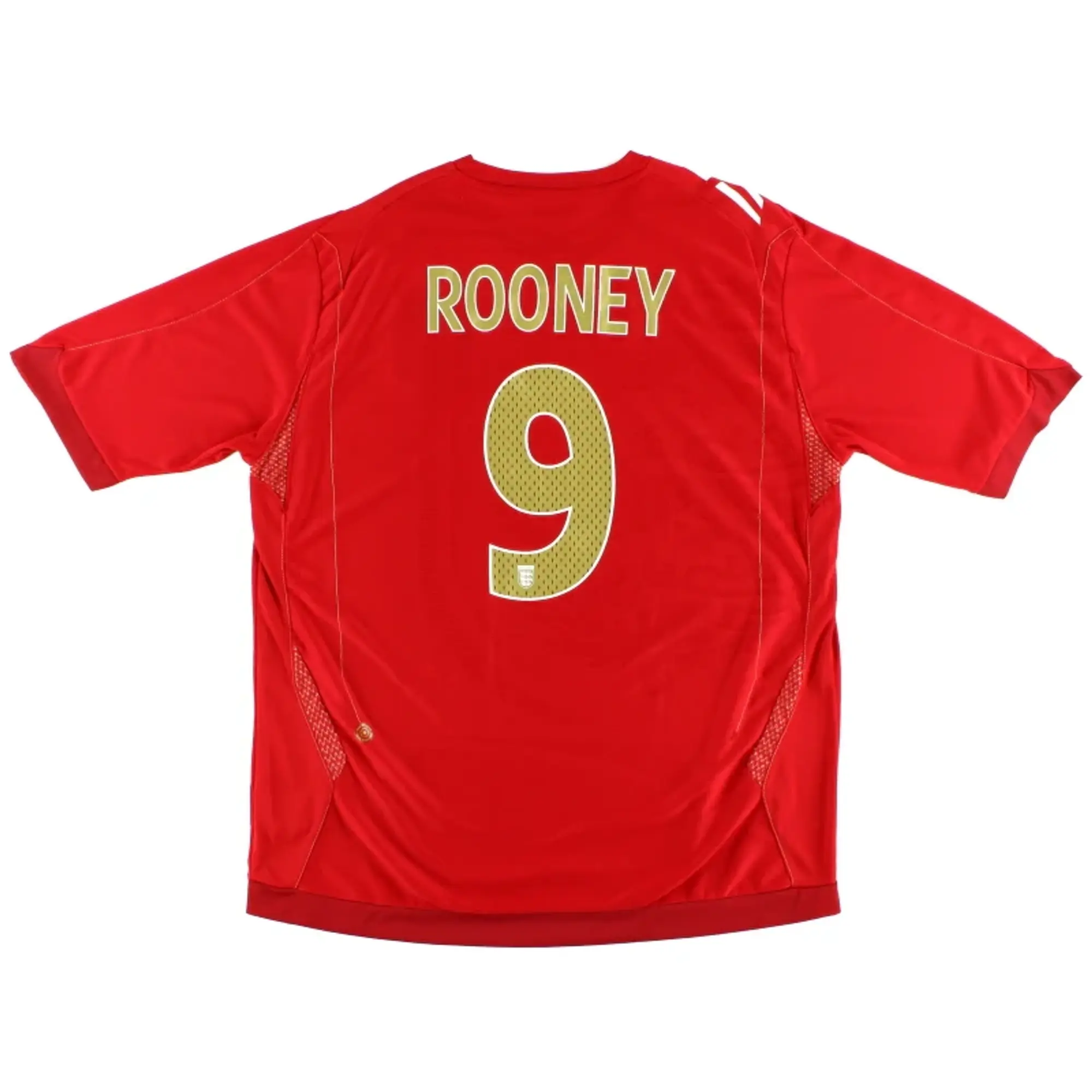 2006-08 England Umbro Away Shirt Rooney #9 XL - England / Excellent / XL