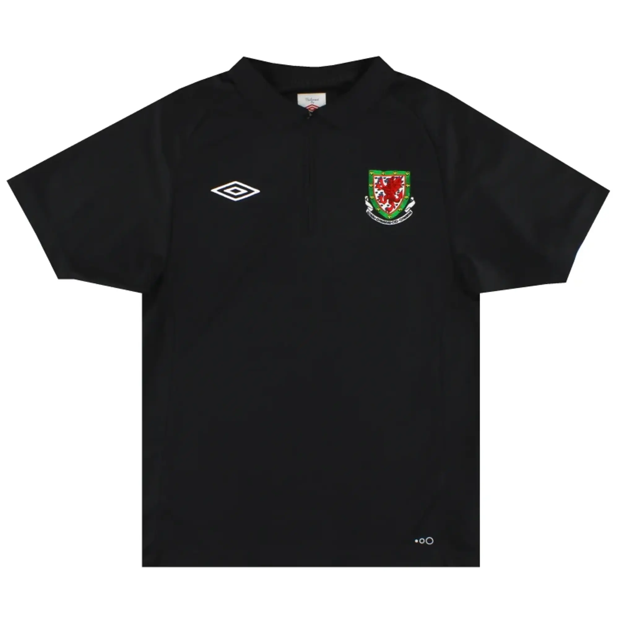 2010-12 Wales Umbro 1/4 Zip Top S - Wales / w/tags / Small
