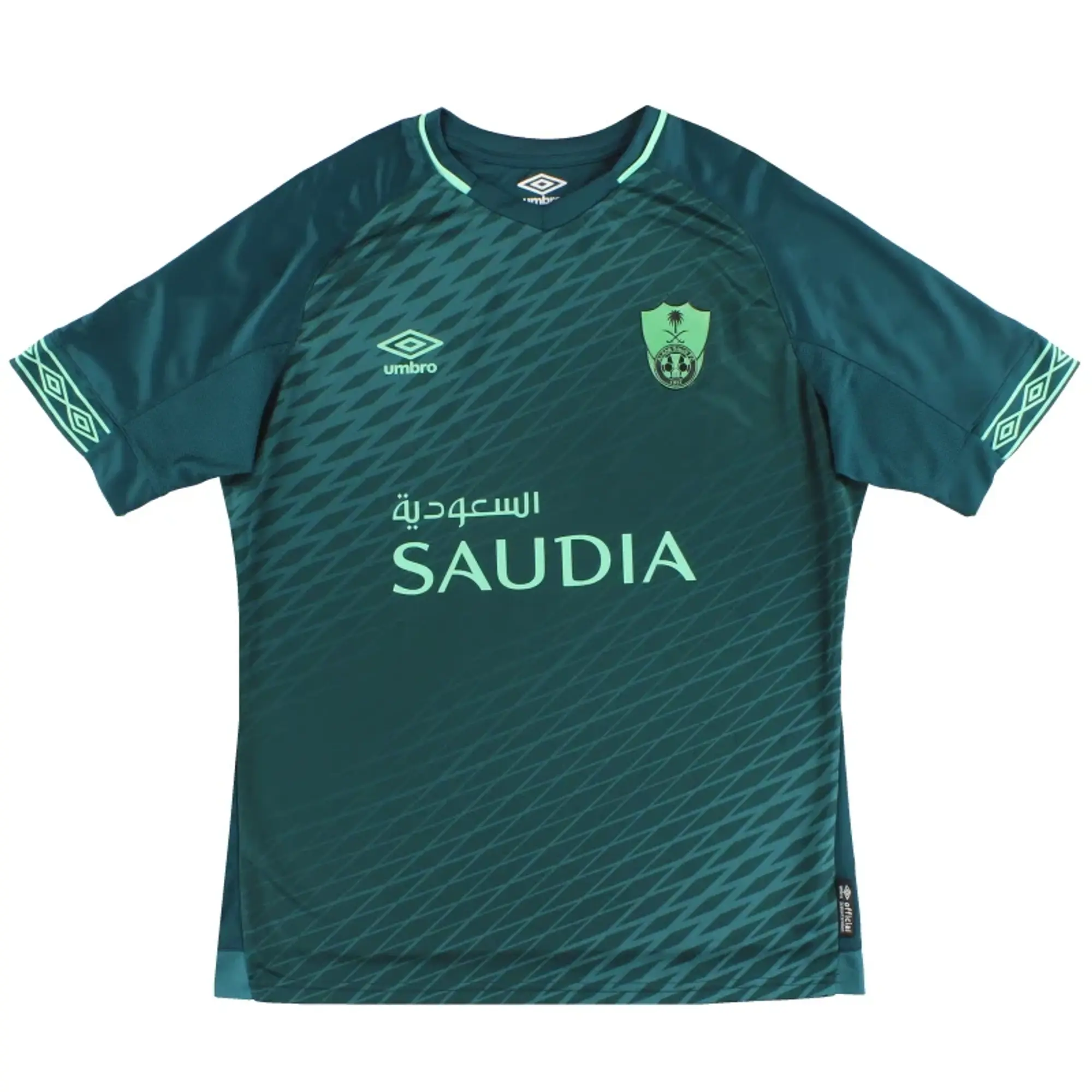 2018-19 Al-Ahli Saudi Umbro Third Shirt *As New* S - Other World Clubs / As New / Small