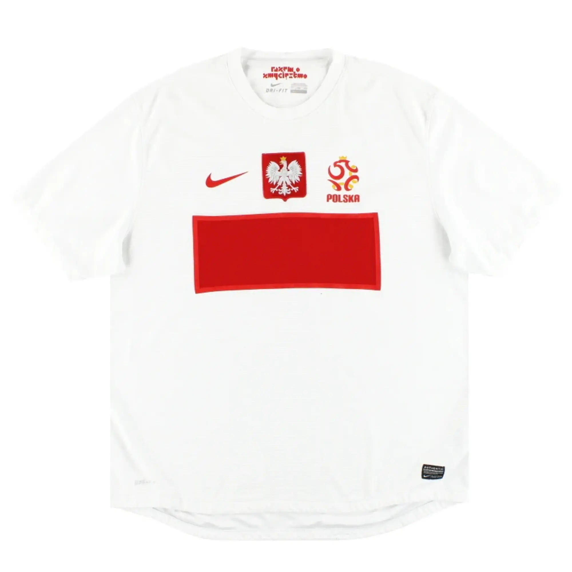 2012-13 Poland Nike Home Shirt XXL - Poland / Excellent / XXL