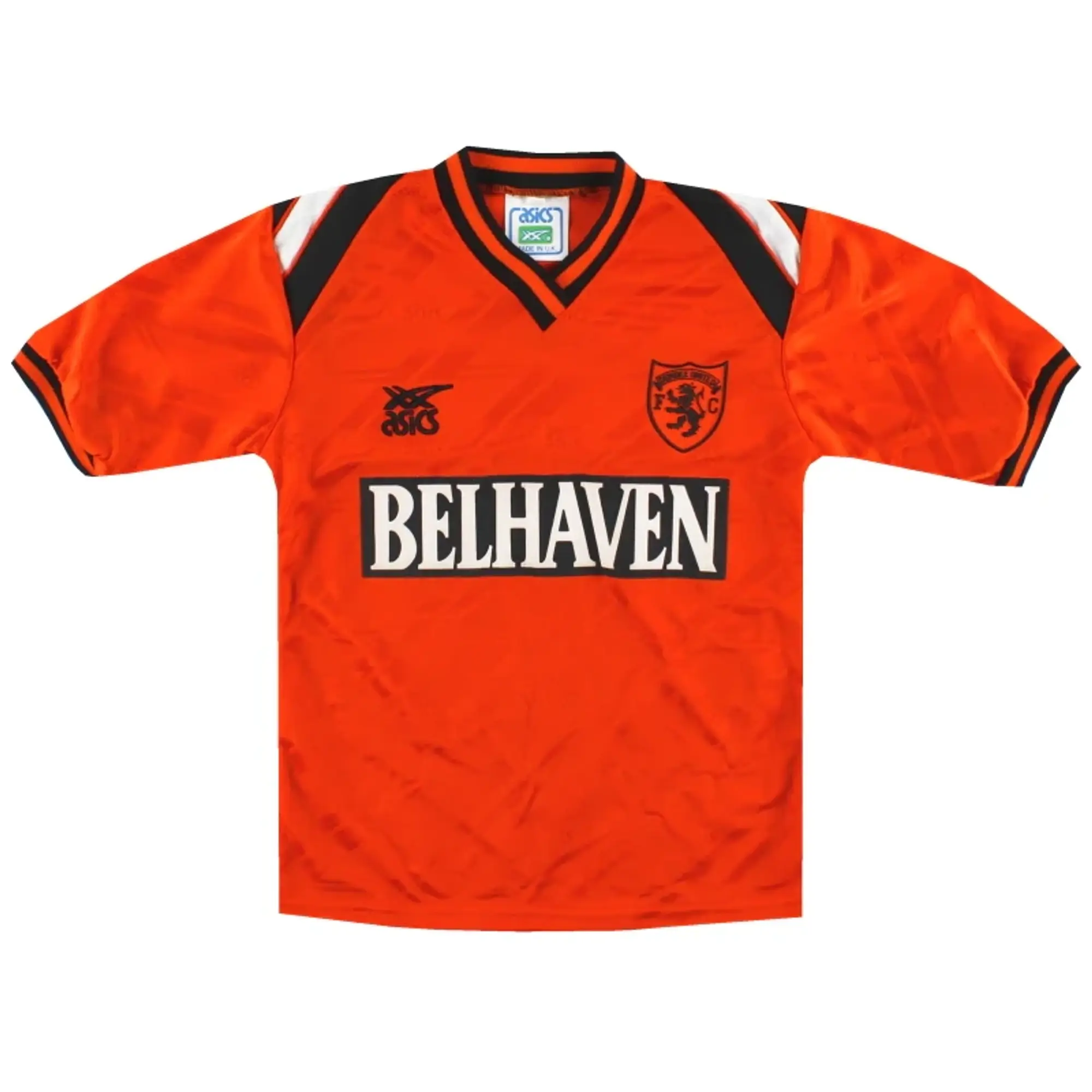 1989-91 Dundee United Asics Home Shirt *Mint* L.Boys - Other Scottish Clubs / Mint / Youth