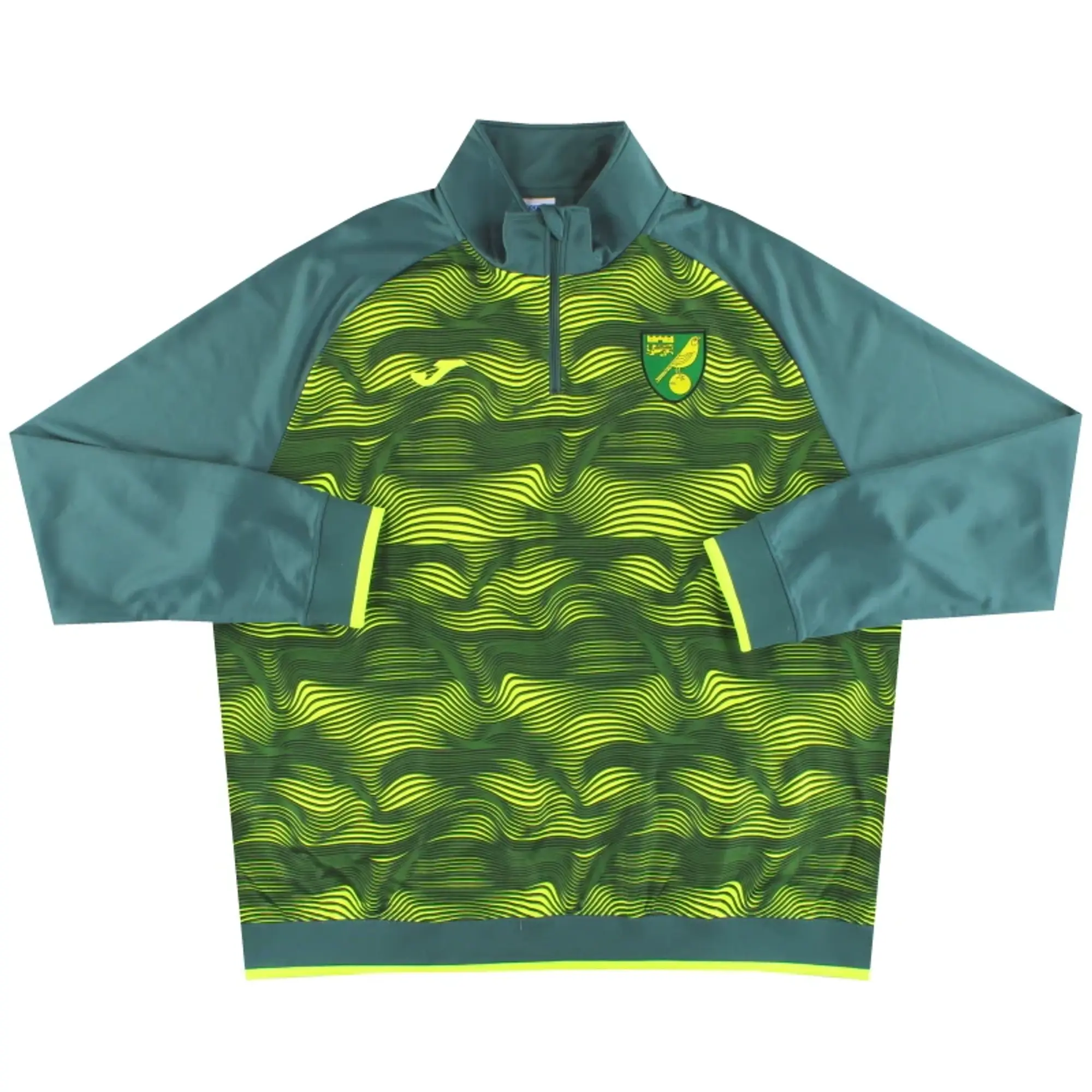 2020-21 Norwich City Joma Track Jacket *As New* 4XL - Norwich City / As New / 4XL