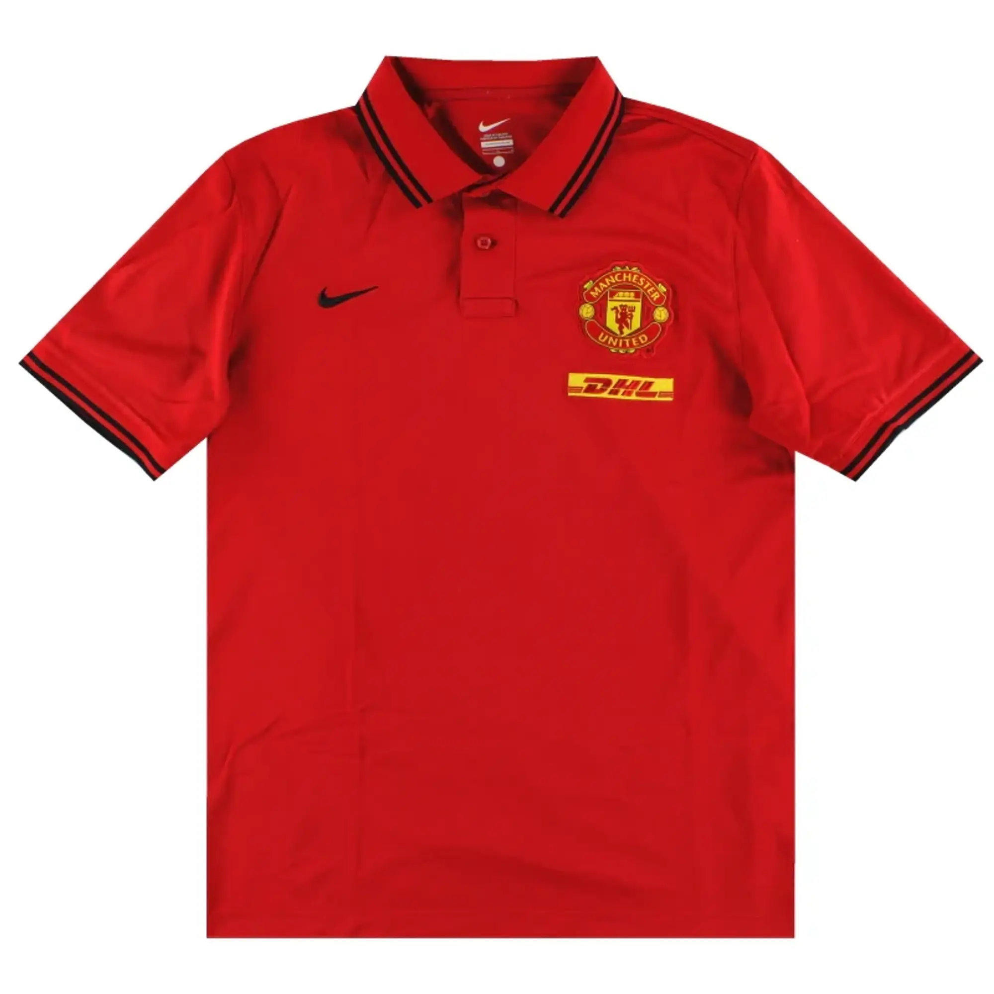 2012-13 Manchester United Nike Polo Shirt L - Manchester United / Excellent / Large