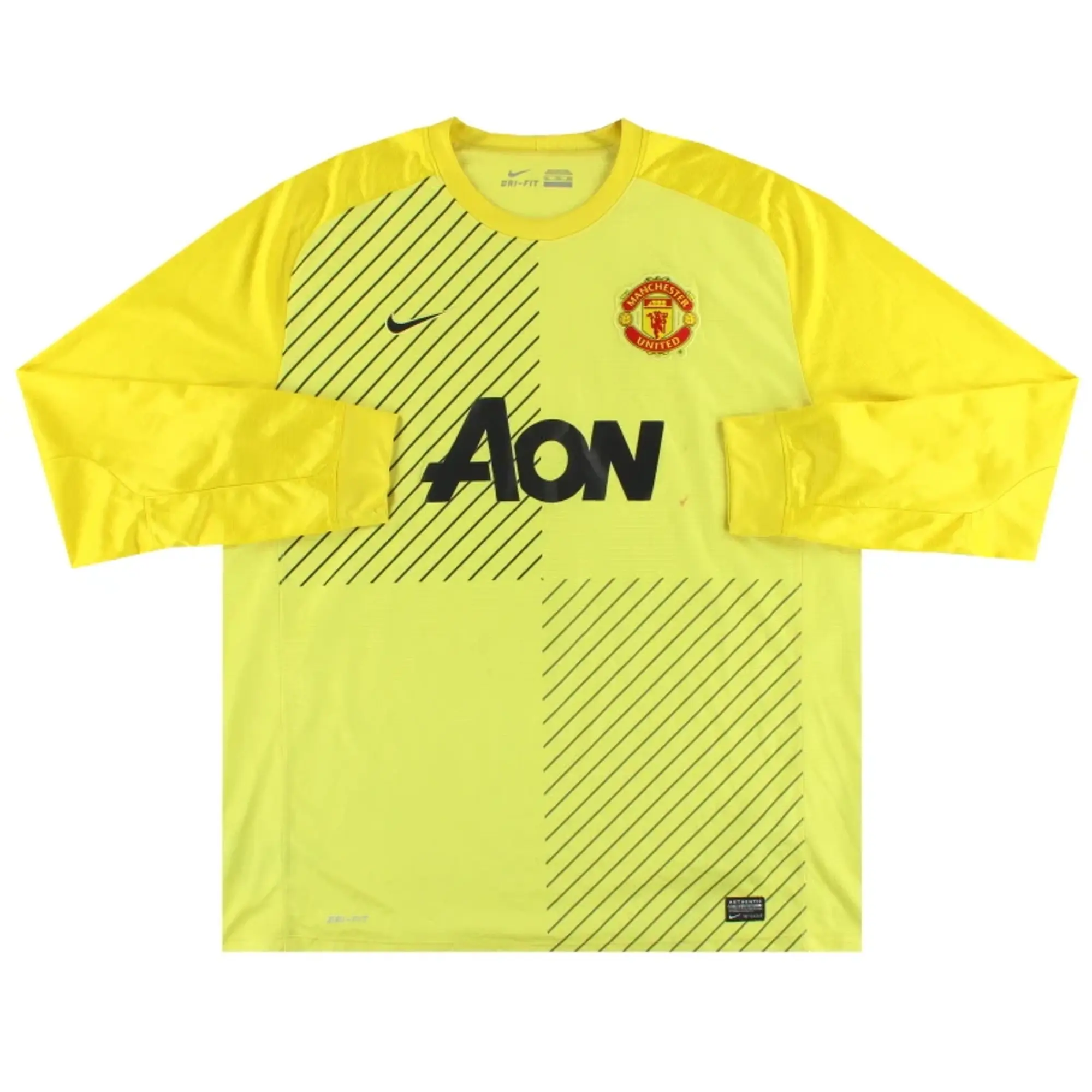 2013-14 Manchester United Nike Goalkeeper Shirt XXL - Manchester United / Excellent / XXL