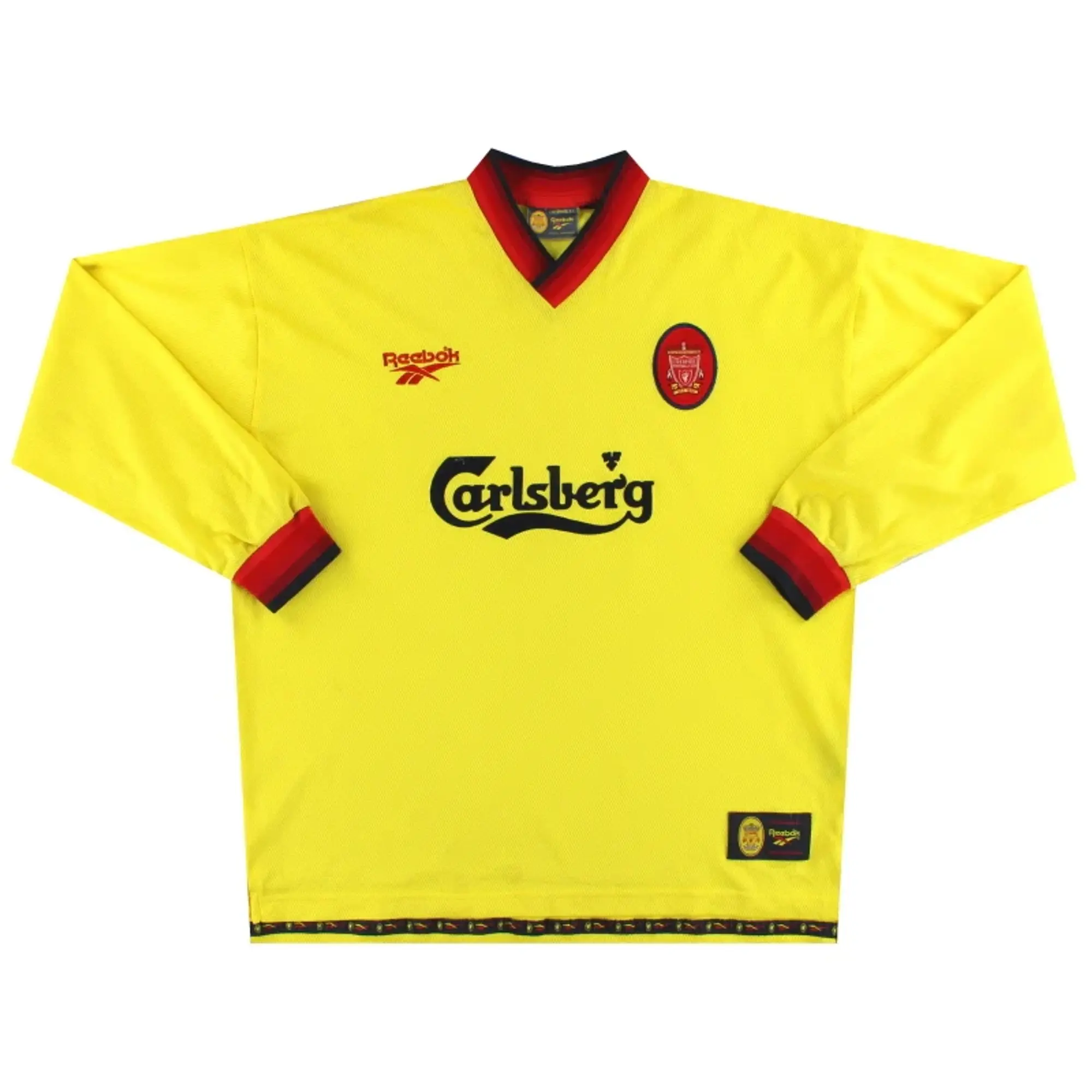1997-99 Liverpool Reebok Away Shirt *Mint* L/S XL - Liverpool / Mint / XL