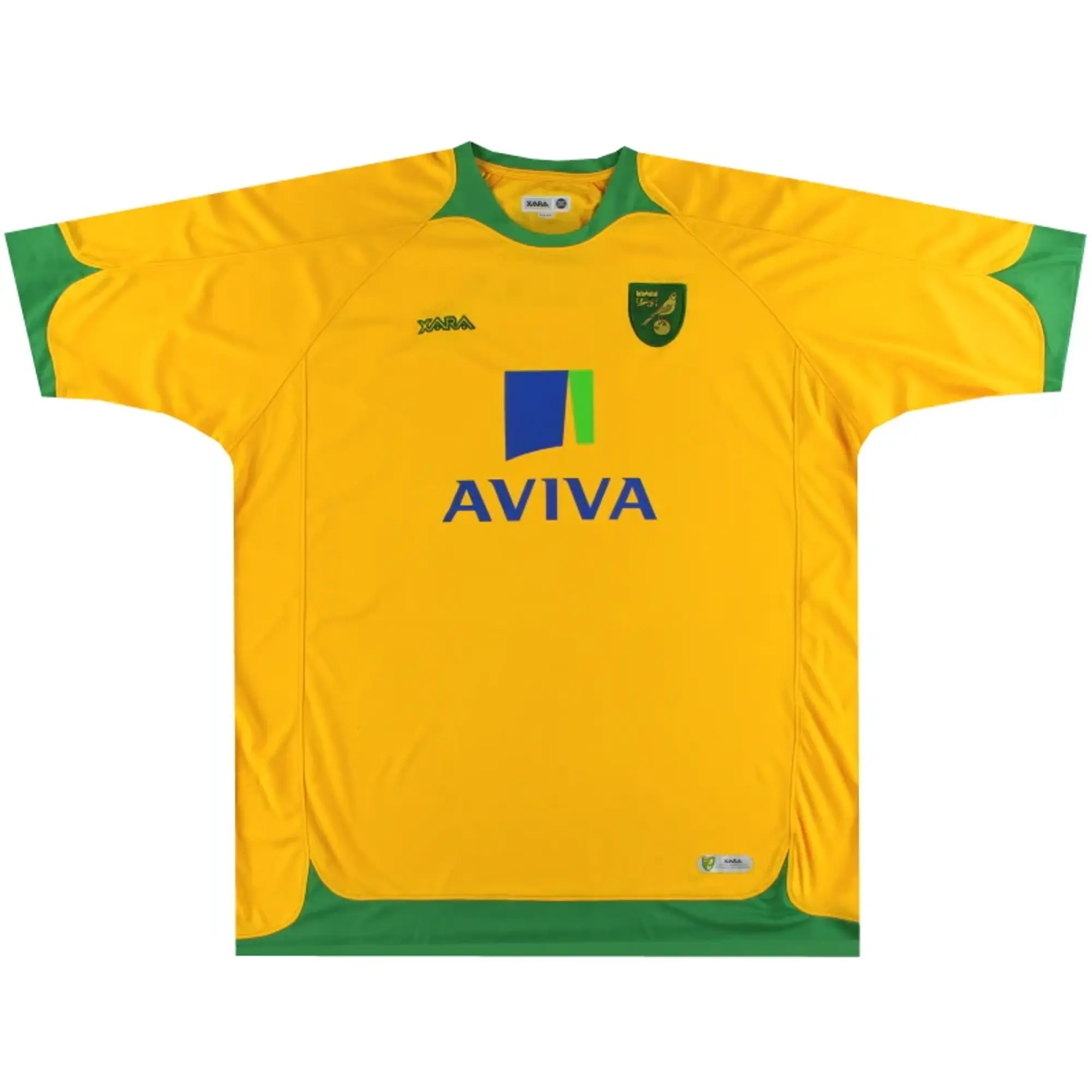 2008-10 Norwich City Xara Home Shirt XXXL - Norwich City / Excellent / XXXL