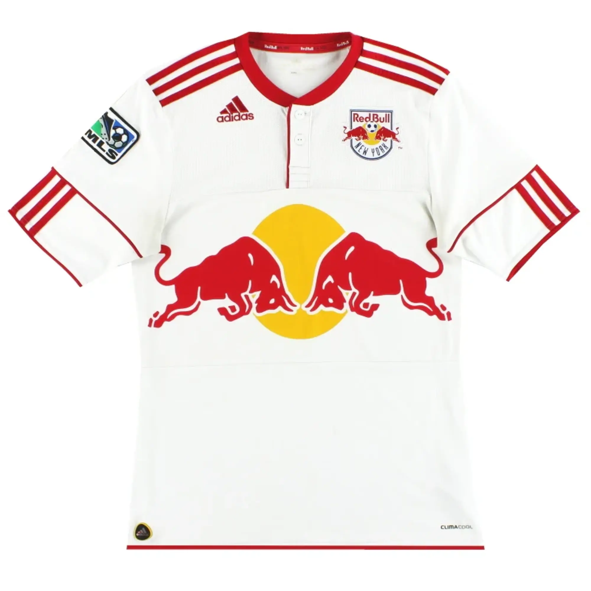 2010-11 New York Red Bulls adidas Home Shirt S - USA Soccer Clubs / Excellent / Small