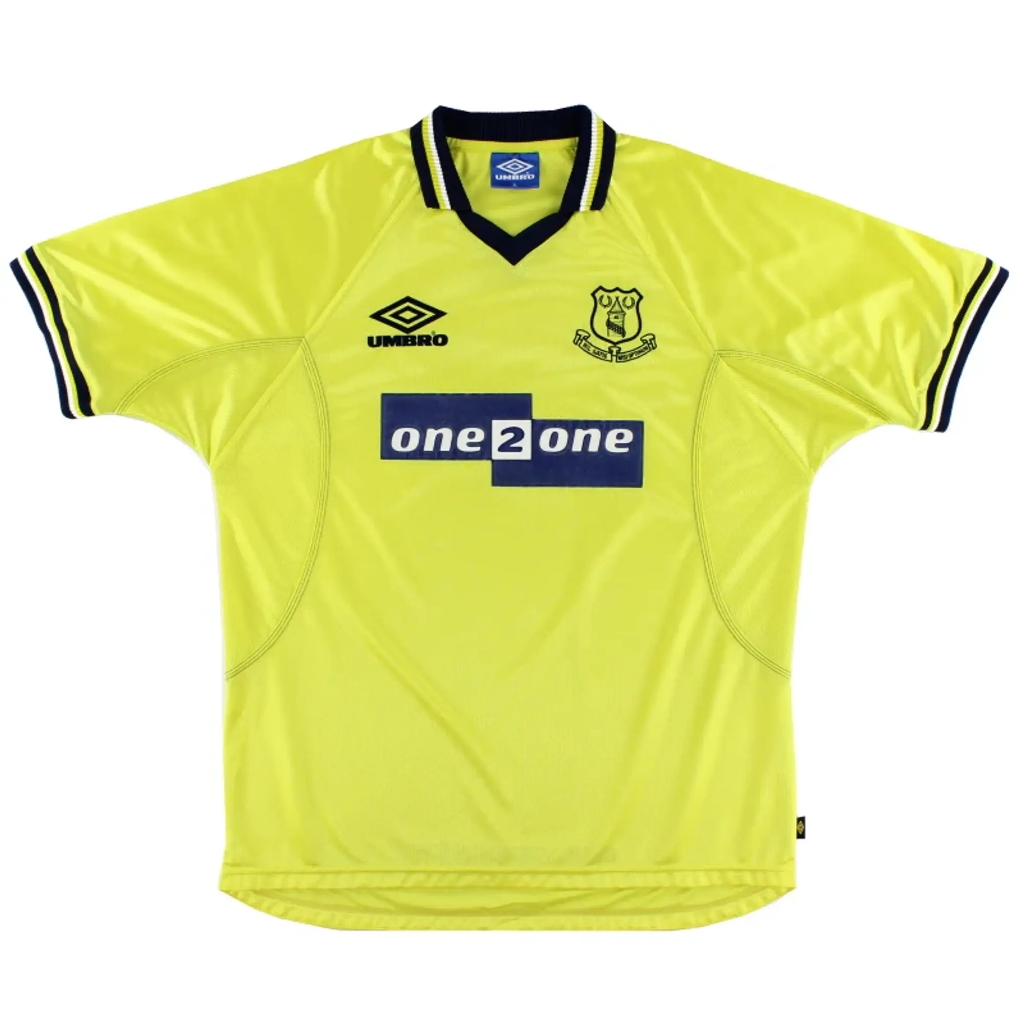 1998-99 Everton Umbro Third Shirt *Mint* XXL - Everton / Mint / XXL