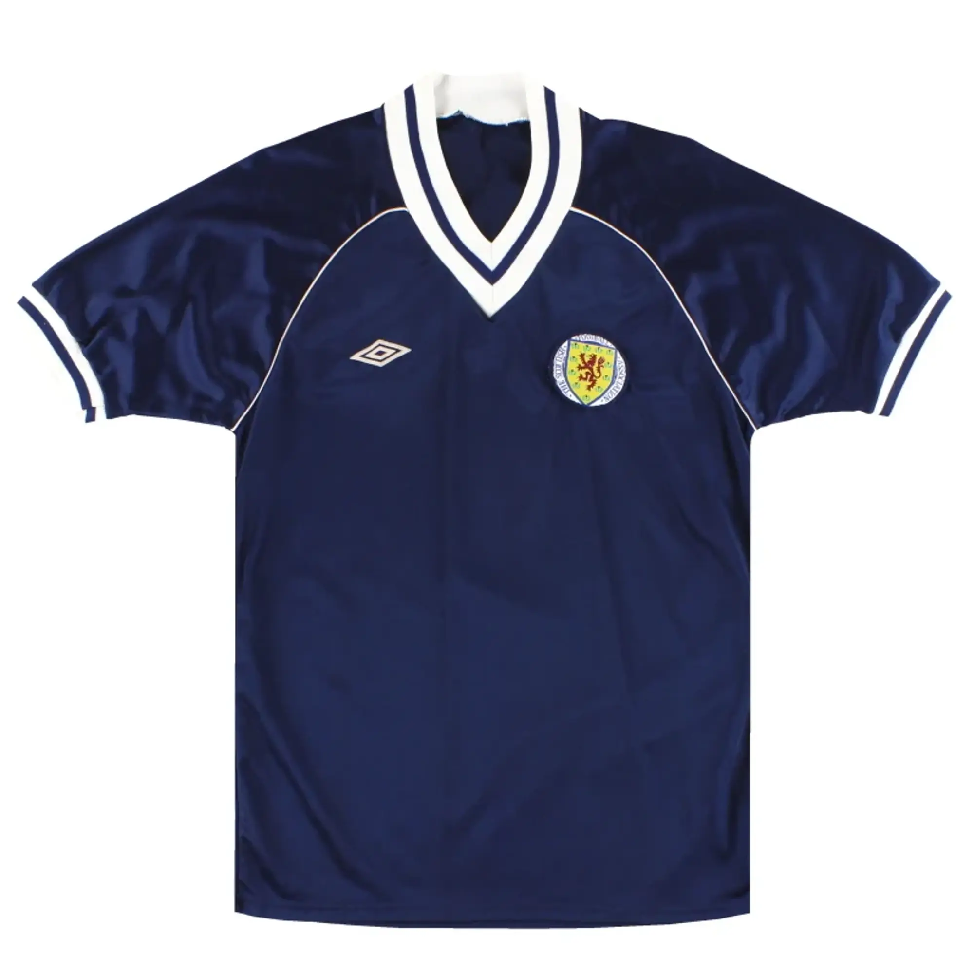 1982-85 Scotland Umbro Home Shirt *Mint* M - Scotland / Mint / Medium