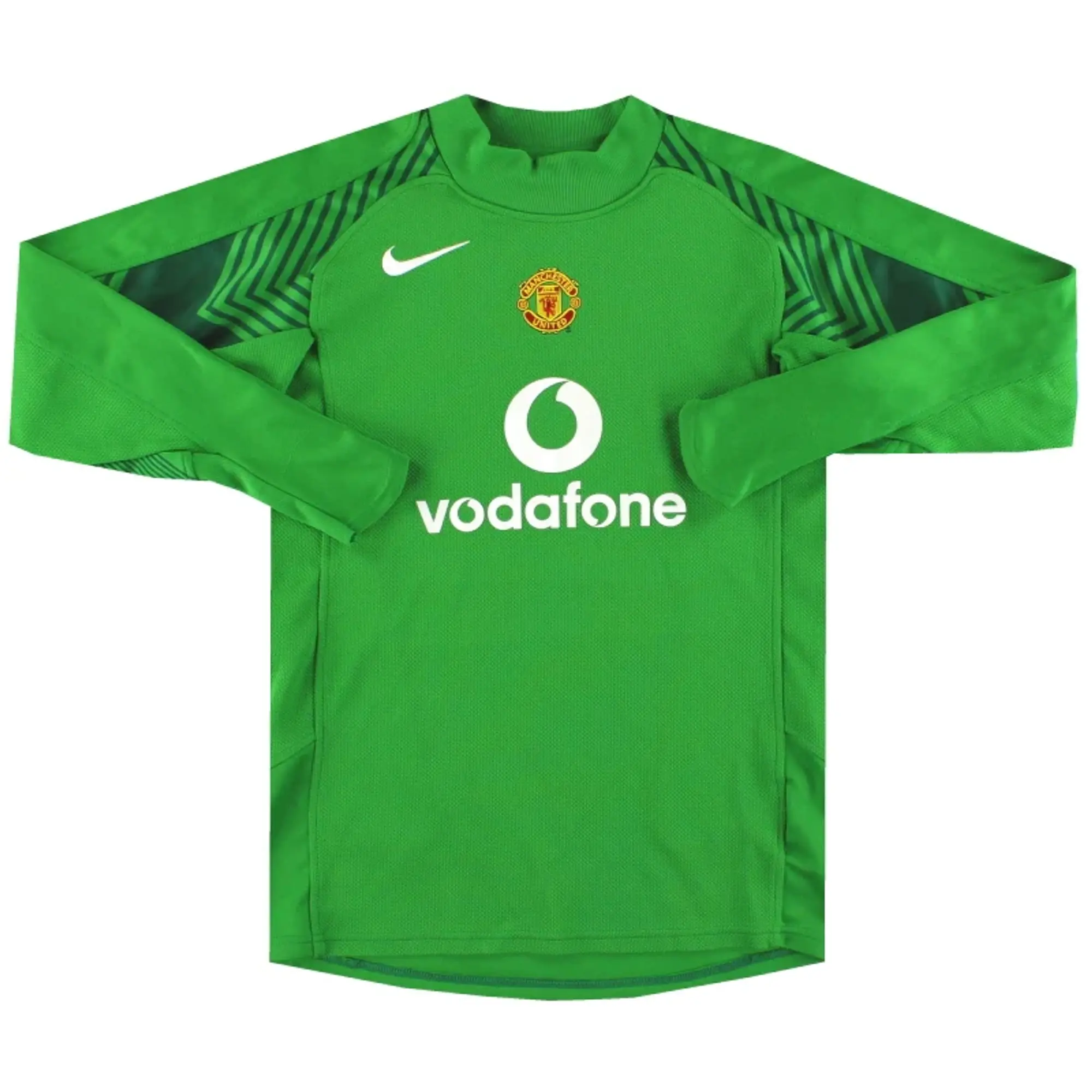 2004-05 Manchester United Nike Goalkeeper Shirt L.Boys - Manchester United / Excellent / Youth
