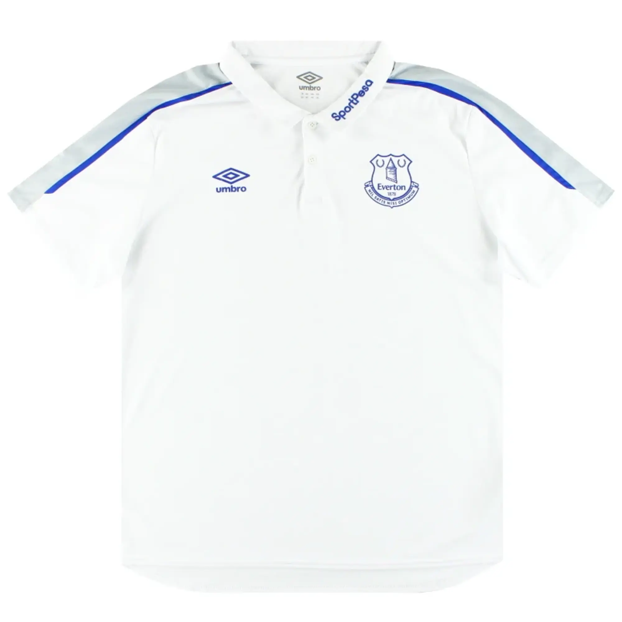 2017-18 Everton Umbro Polo Shirt XXL - Everton / Excellent / XXL