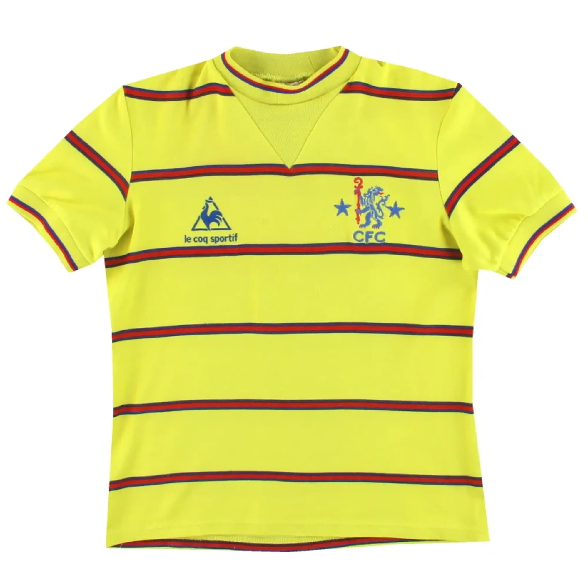 1983-84 Chelsea Le Coq Sportif Away Shirt L.Boys - Chelsea / Excellent / Youth