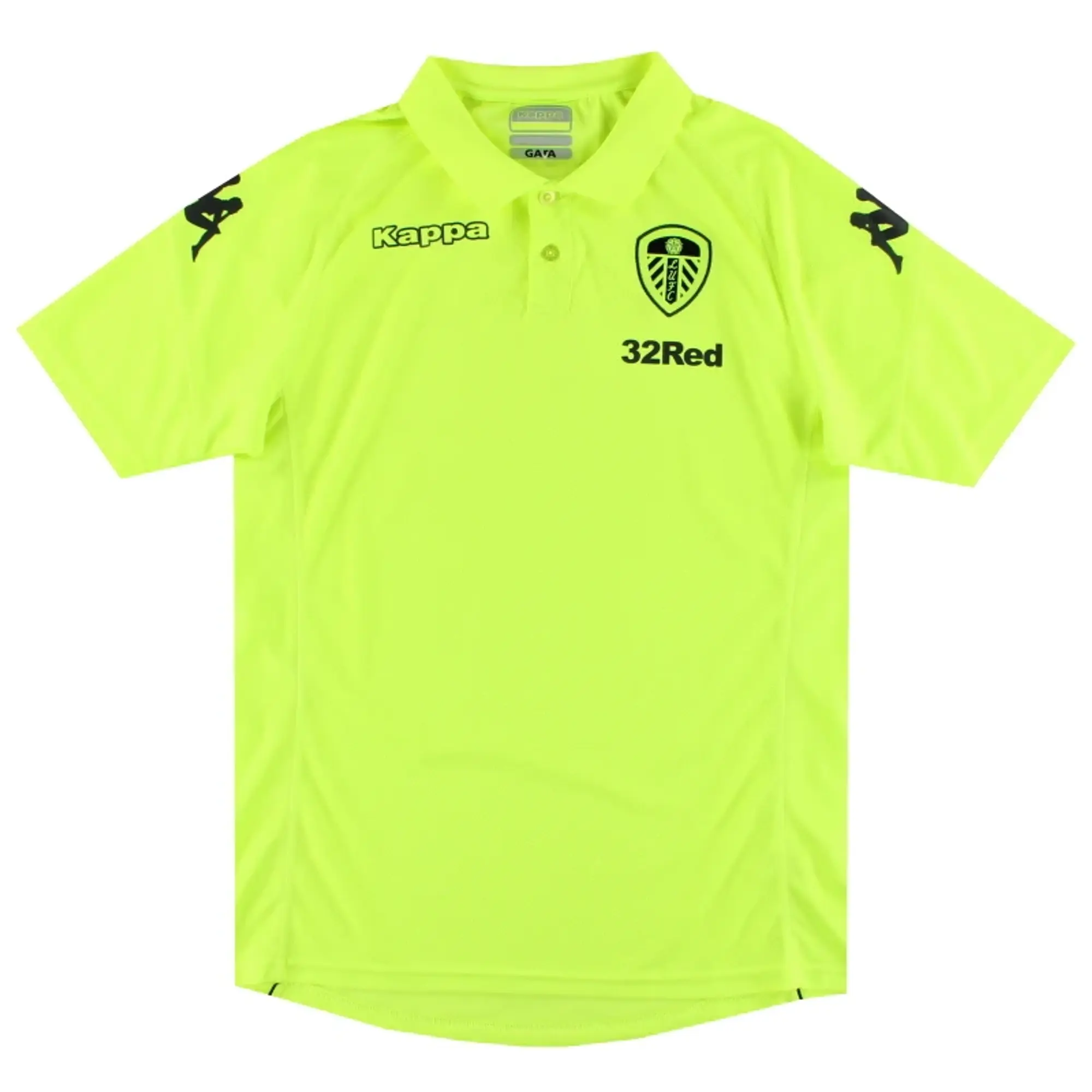 2018-19 Leeds Kappa Polo Shirt *Mint* L - Leeds / Mint / Large