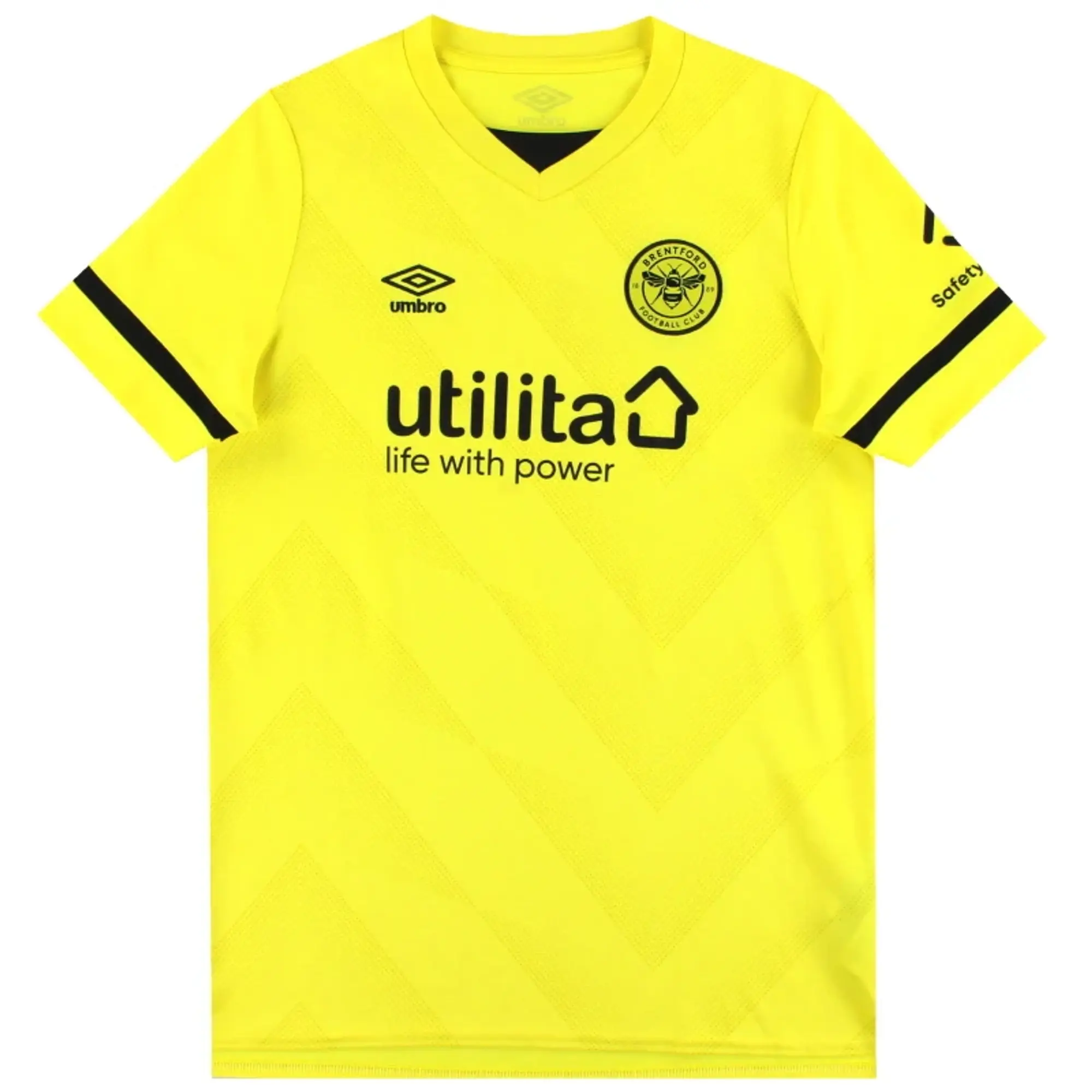2021-22 Brentford Umbro Away Shirt *Mint* XL.Boys - Brentford / Mint / Youth